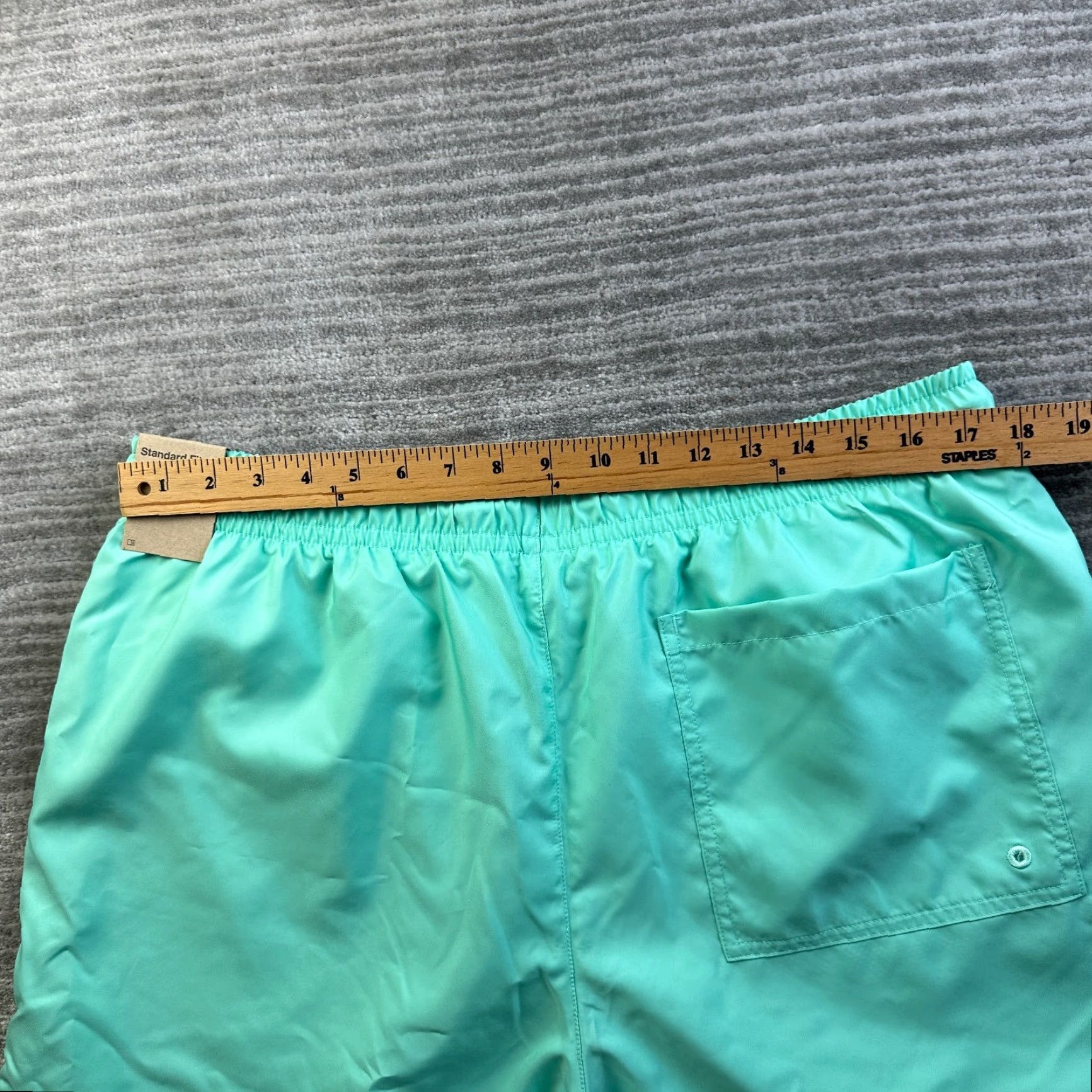 Nike Jordan Shorts Mens Extra Large Mint Green Poolside Basketball Gym 6" Size US 36 / EU 52 - 7 Thumbnail