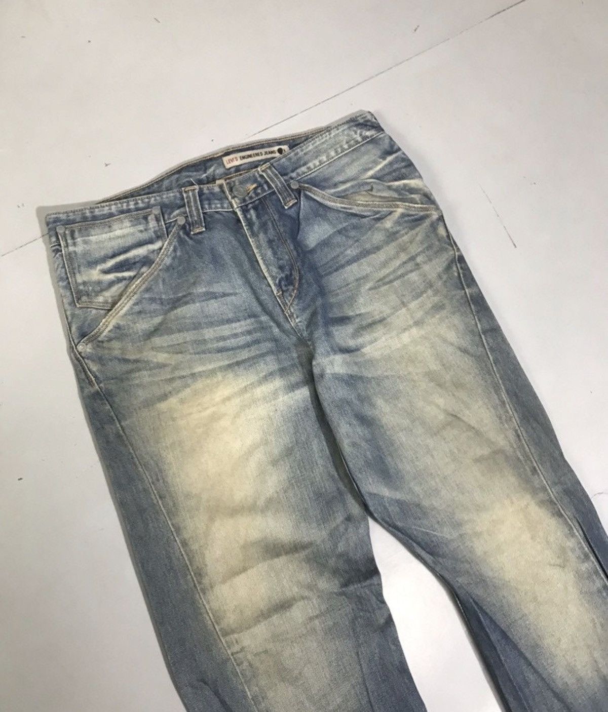 Levi's Vintage Levi’s engineer jeans denim Size US 34 / EU 50 - 5 Thumbnail
