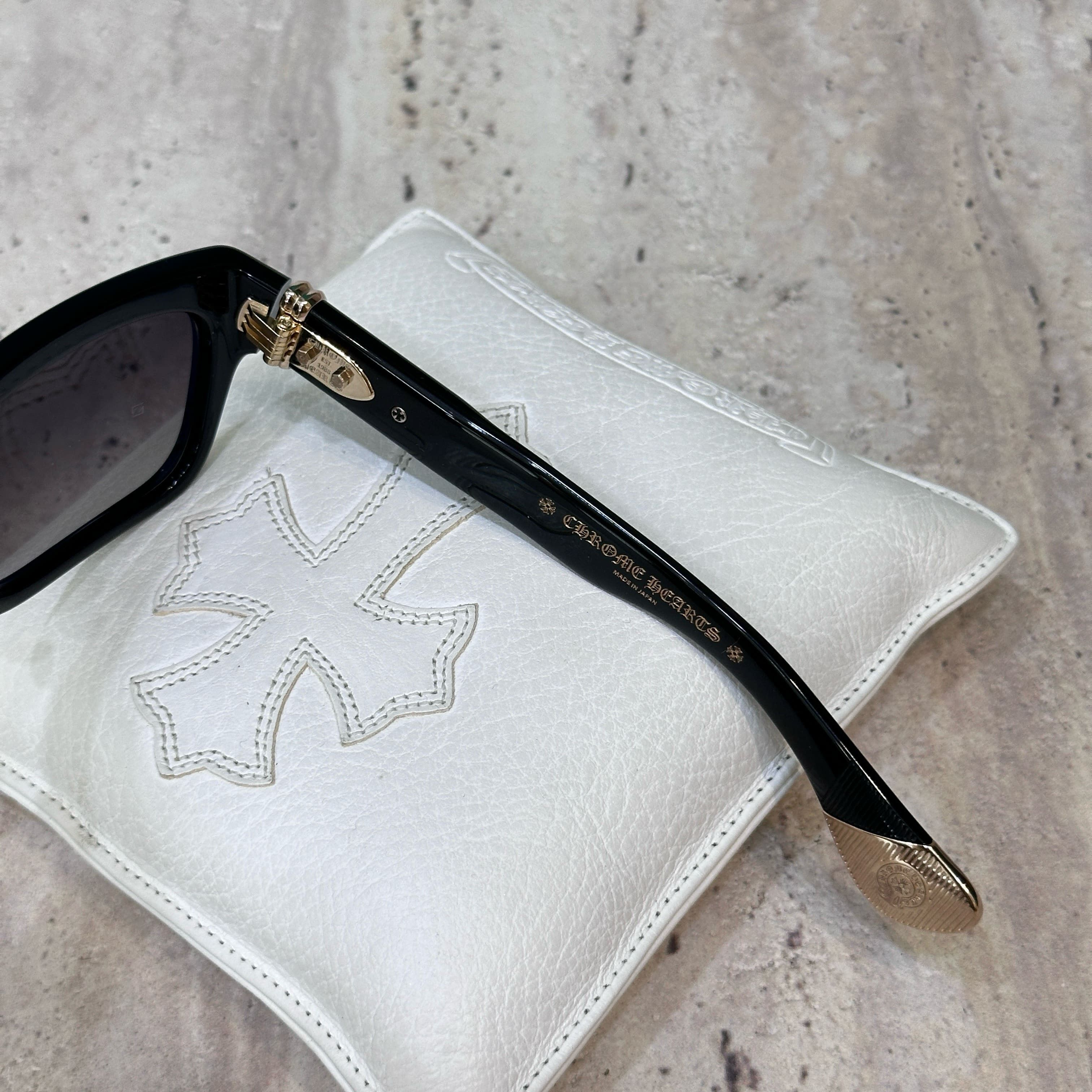 Chrome Hearts CHROME HEARTS SLUSS BUSSIN II Black18KGP Dark Gray Gradient Size ONE SIZE - 7 Thumbnail