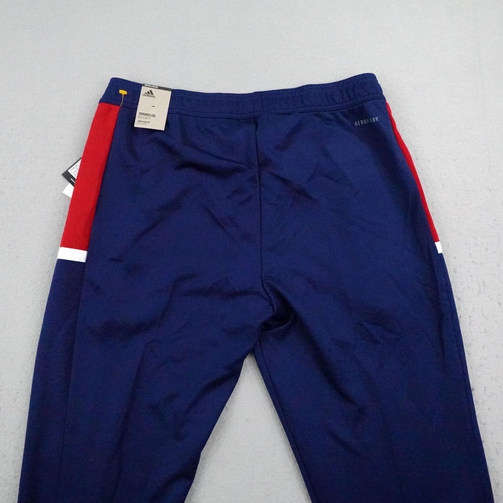 Adidas adidas Pants Mens M Blue Red AEROREADY Track Joggers Soccer Football NEW Size US 31 - 7 Thumbnail