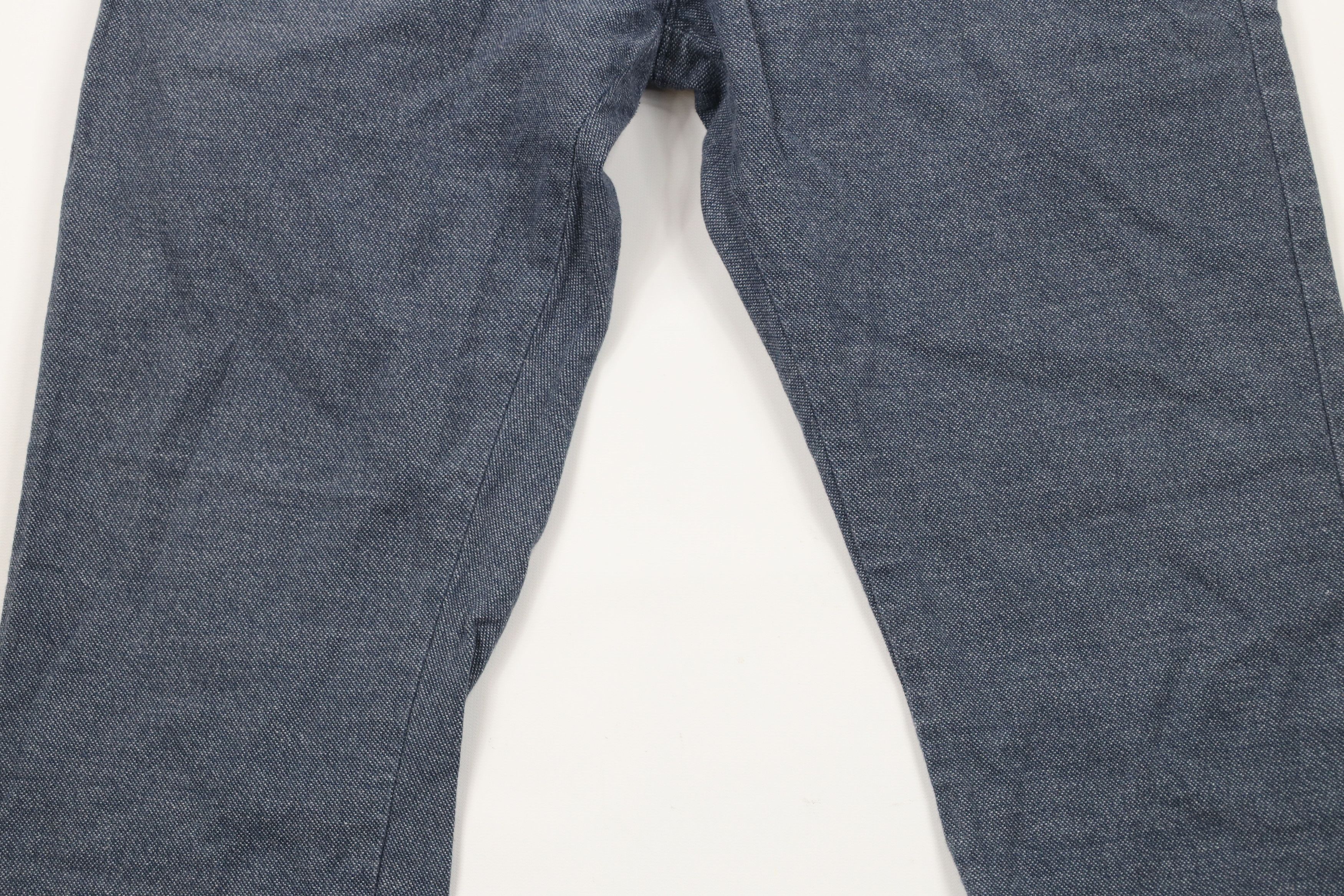 J.Crew × Vintage J Crew Slim Fit Flex Brushed Twill Trousers Chino Pants Blue Size US 32 / EU 48 - 3 Thumbnail
