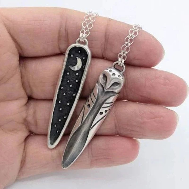 Jewelry Owl Star Moon Pendant Necklace Size ONE SIZE - 2 Thumbnail