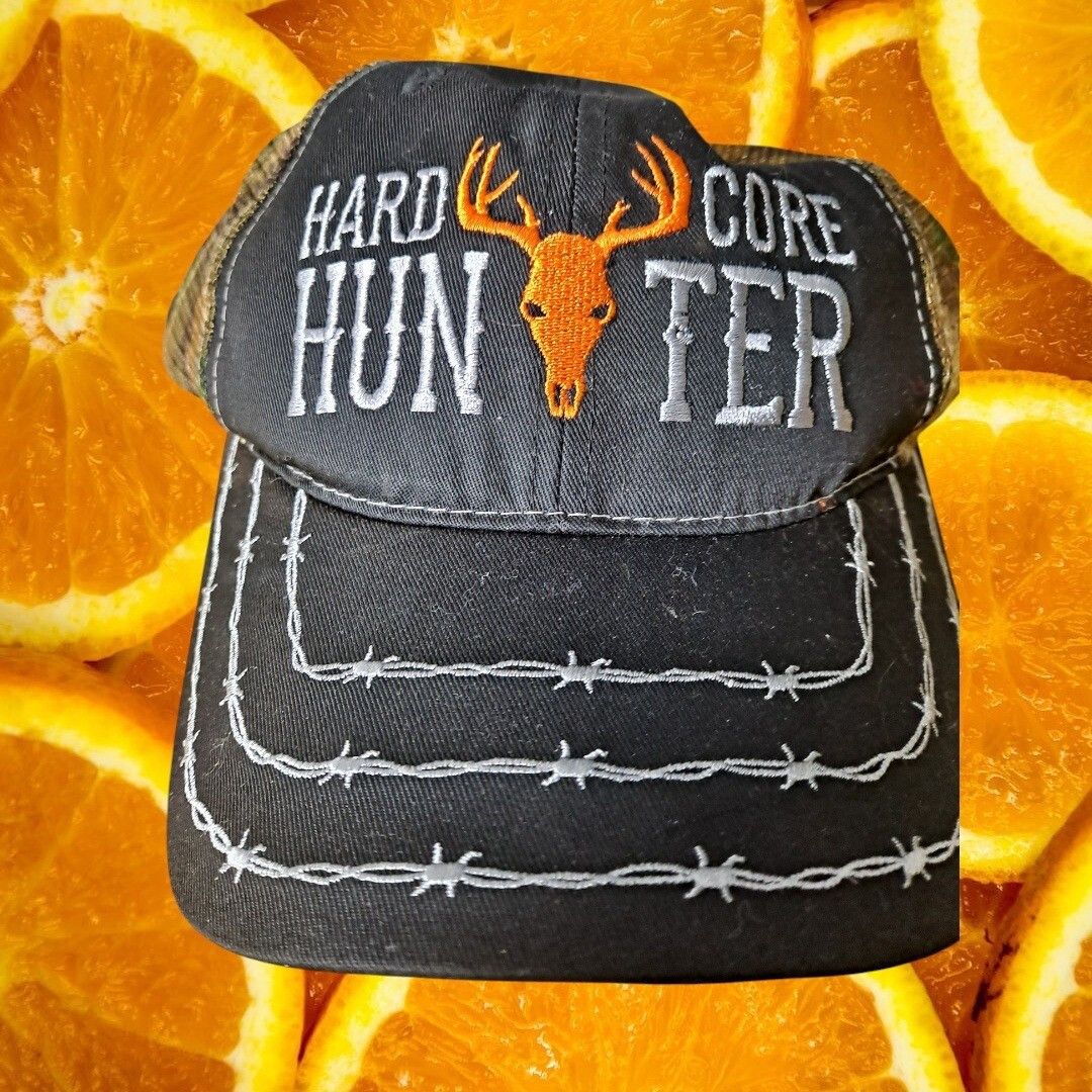 Other Infinity Hardcore Hunter Hat Camo Mesh Back Barbed Wire Hunt Size ONE SIZE - 1 Thumbnail