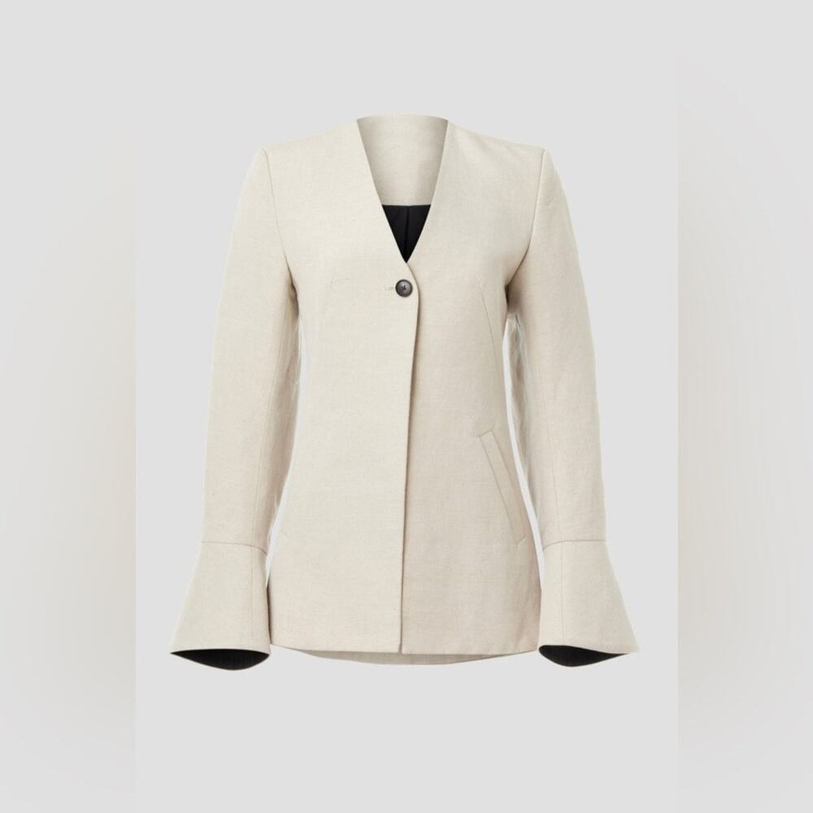 CO Peplum Cuff Jacket by Co RTR wool blend Size S / US 4 / IT 40 - 5 Thumbnail