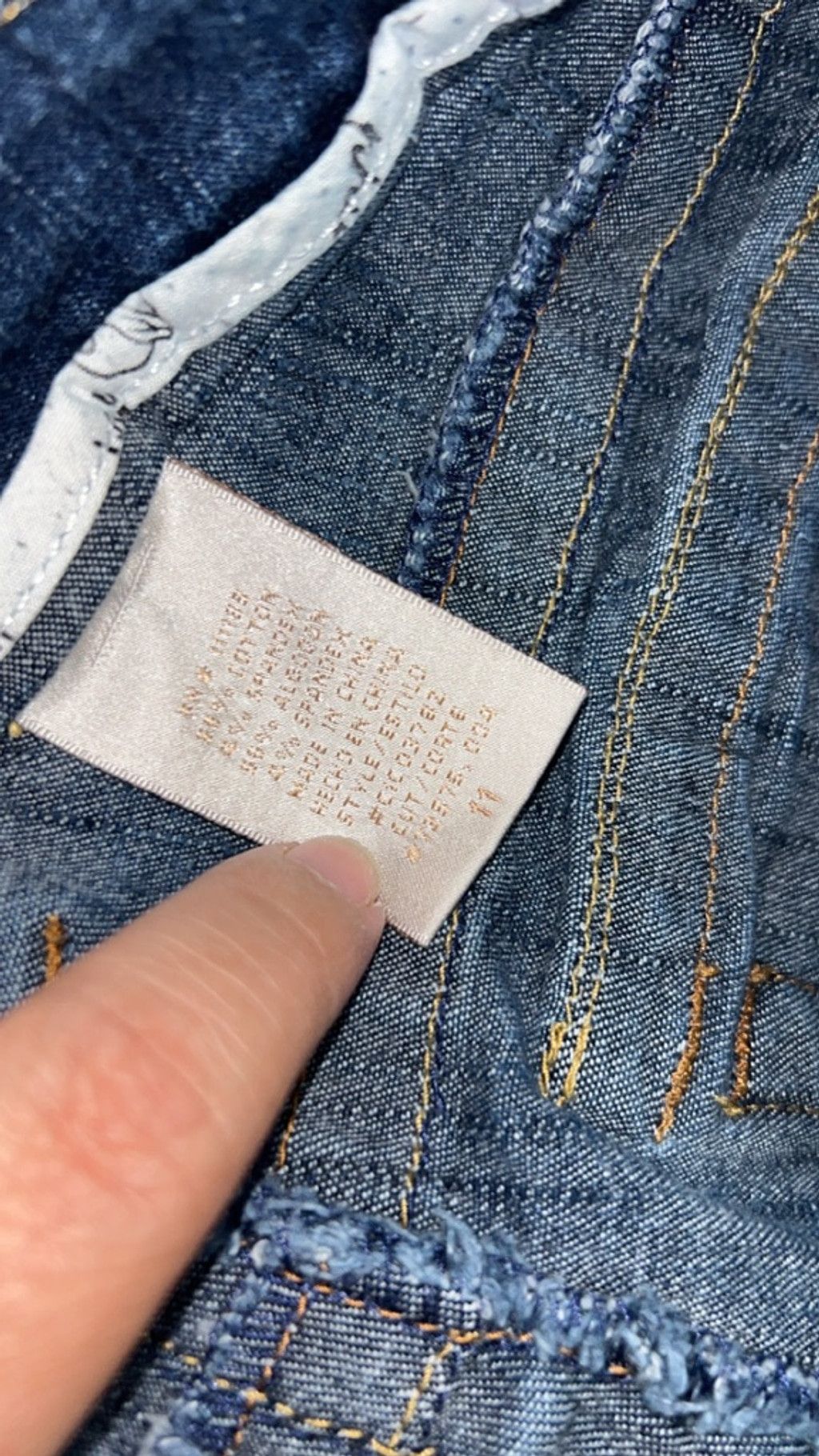 Other Women's Baby Phat Blue Cropped Jeans Size 11 Size 34" / US 12 / IT 48 - 4 Thumbnail