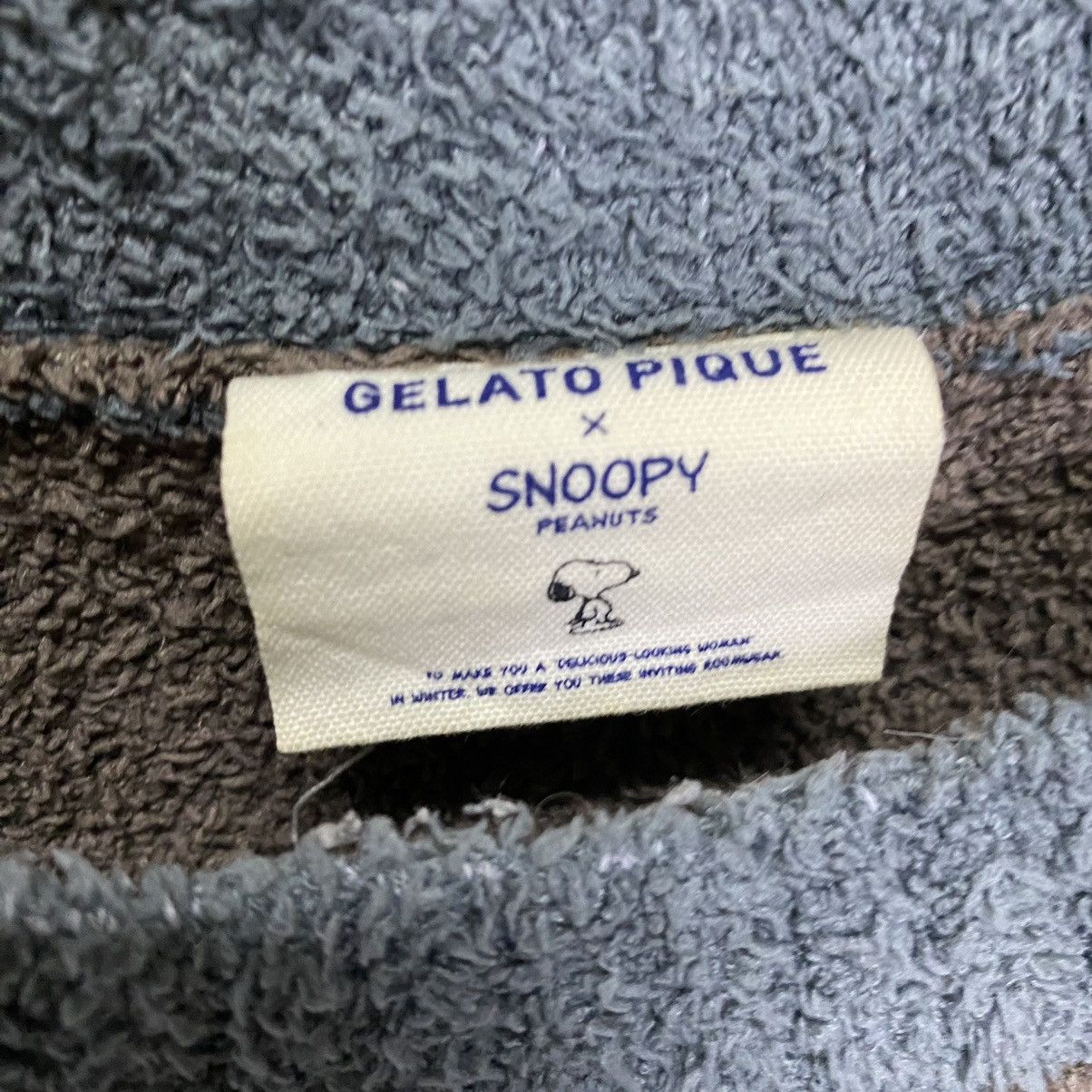 Designer × Peanuts × Snoop Dogg Peanut Snoopy X Galardo Pique colour block fleece Size US M / EU 48-50 / 2 - 8 Thumbnail