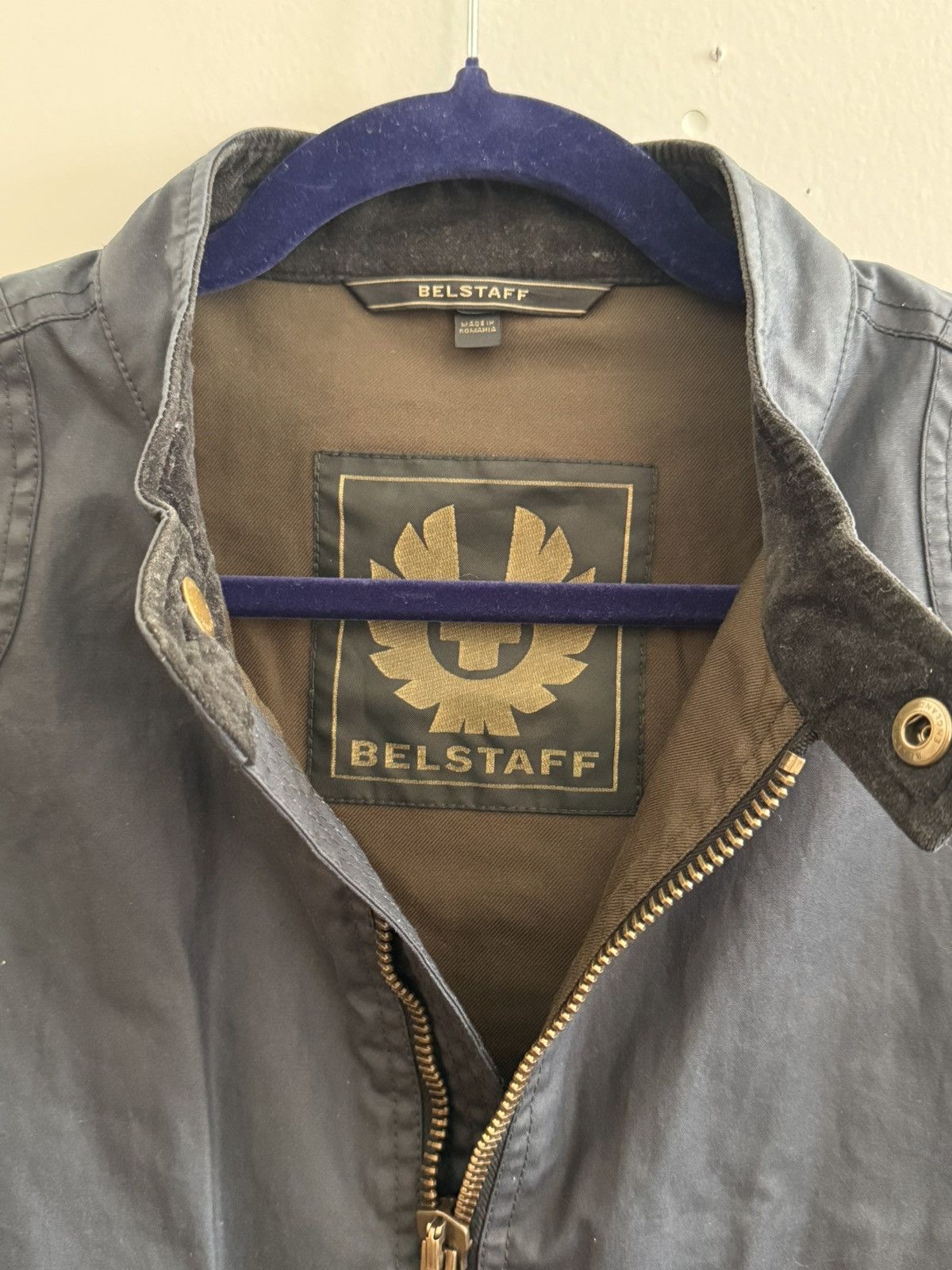 Belstaff Belstaff Navy Sideline Jacket Size US L / EU 52-54 / 3 - 2 Thumbnail