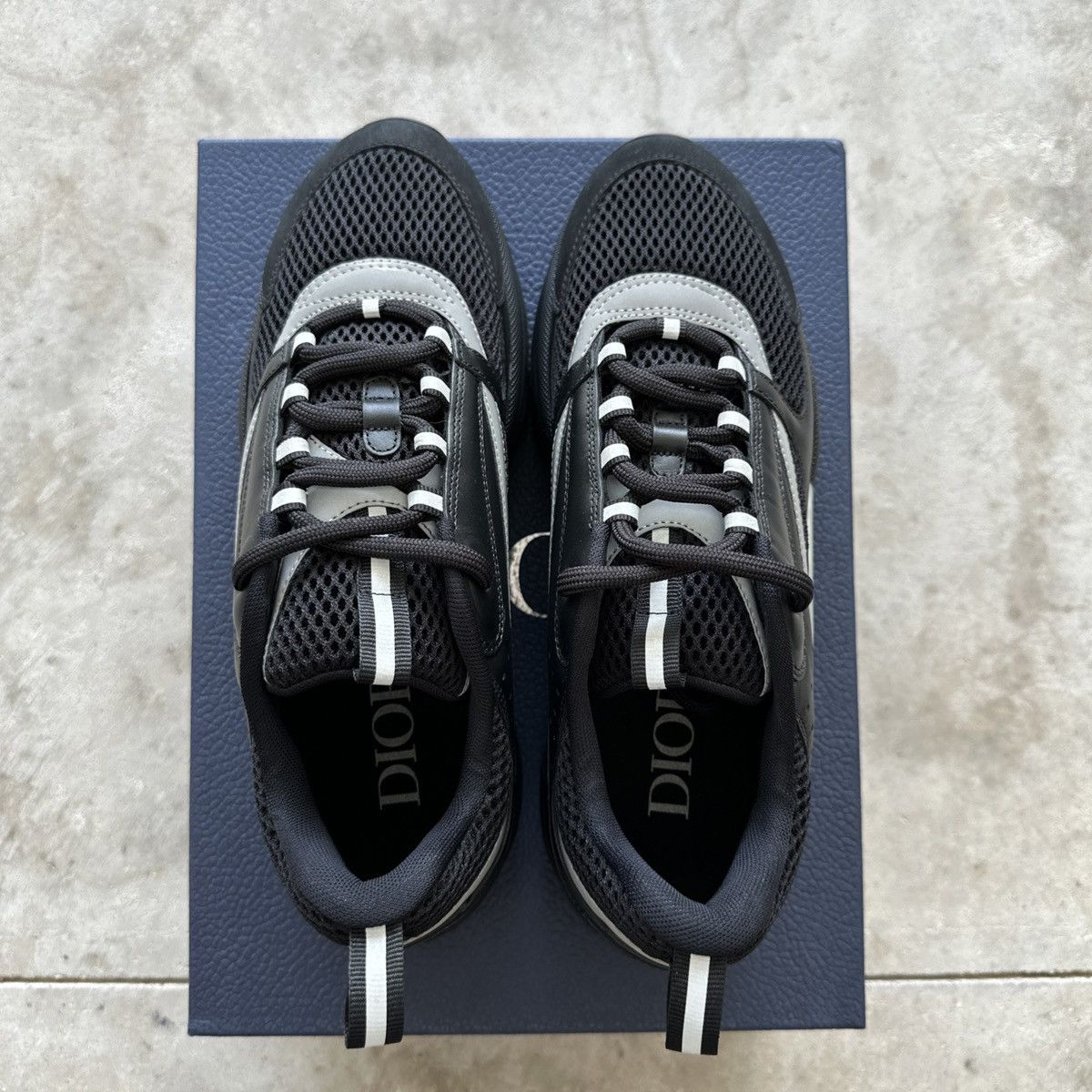 Dior Dior B22 black reflective men size 41 Size US 8 / EU 41 - 5 Thumbnail