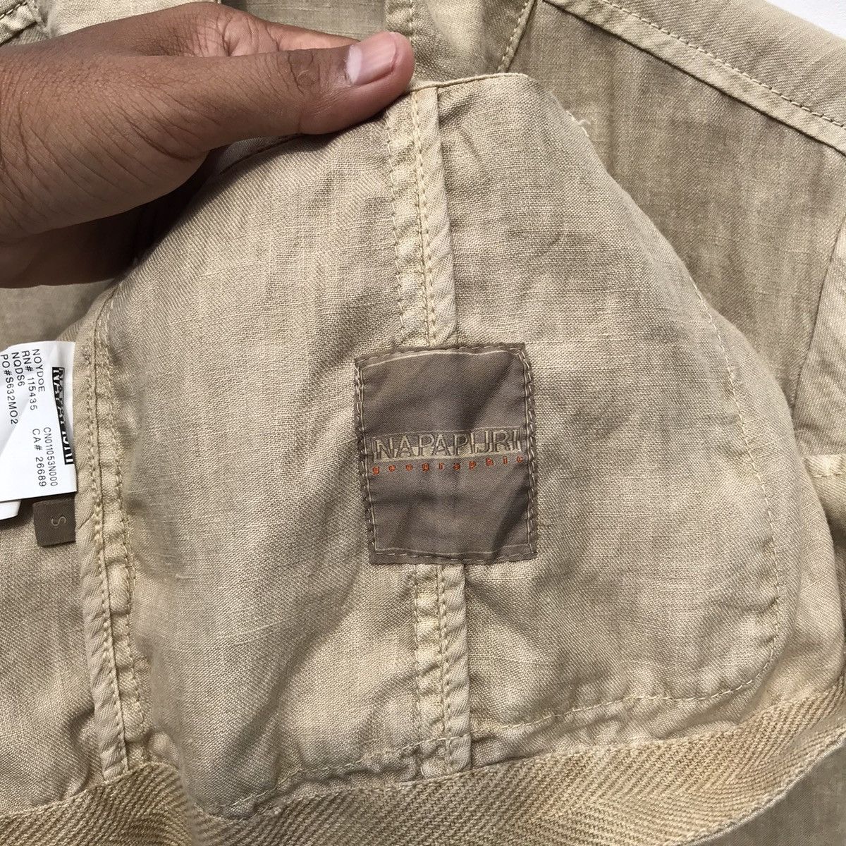 Napapijri Napapijri Linen Jacket Napapijri Casual Size US S / EU 44-46 / 1 - 21 Thumbnail