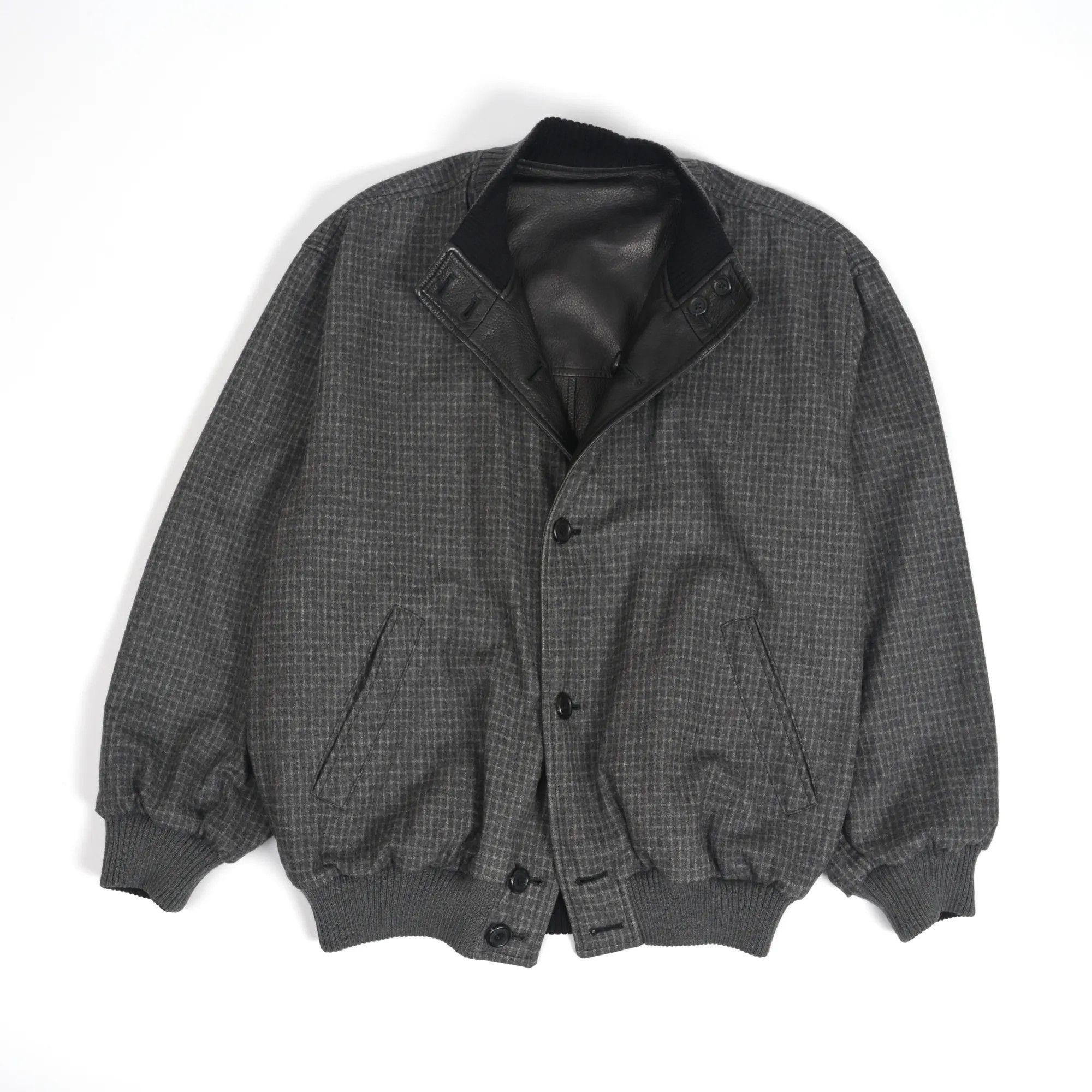 Sulka SULKA reversible leather jacket (52 EU) Size US L / EU 52-54 / 3 - 2 Thumbnail