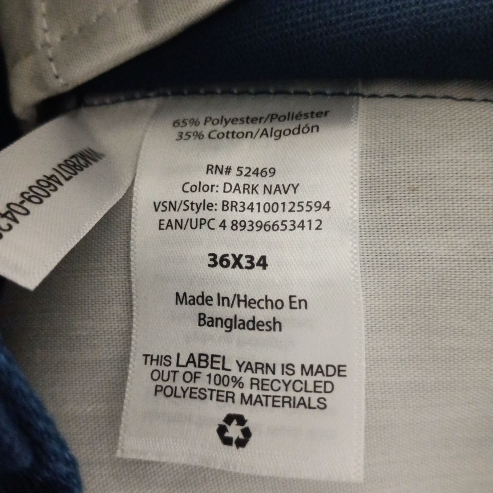 Other Brahma Men's Work Tough Pants Durable Size 36x34 Blue Size US 36 / EU 52 - 5 Thumbnail
