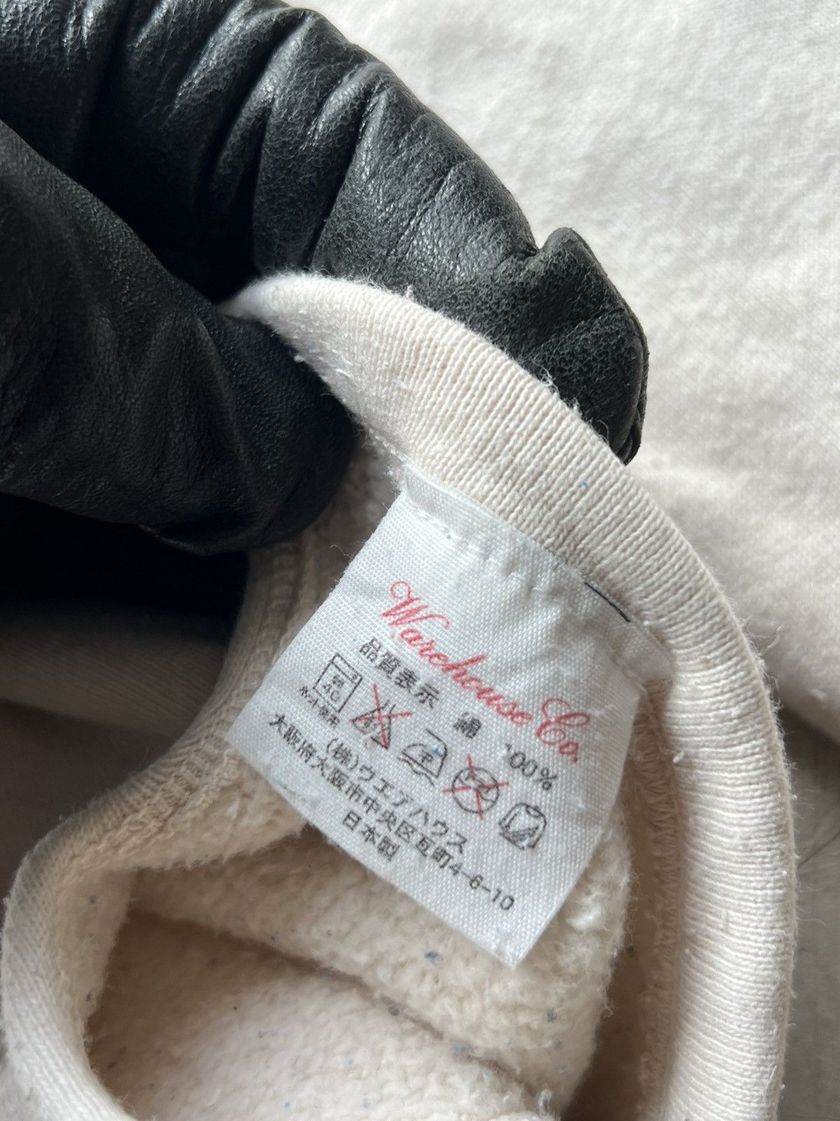 Warehouse Warehouse & Co. Loopwheeled Freedom Sleeve Sweatshirt Size US M / EU 48-50 / 2 - 3 Thumbnail