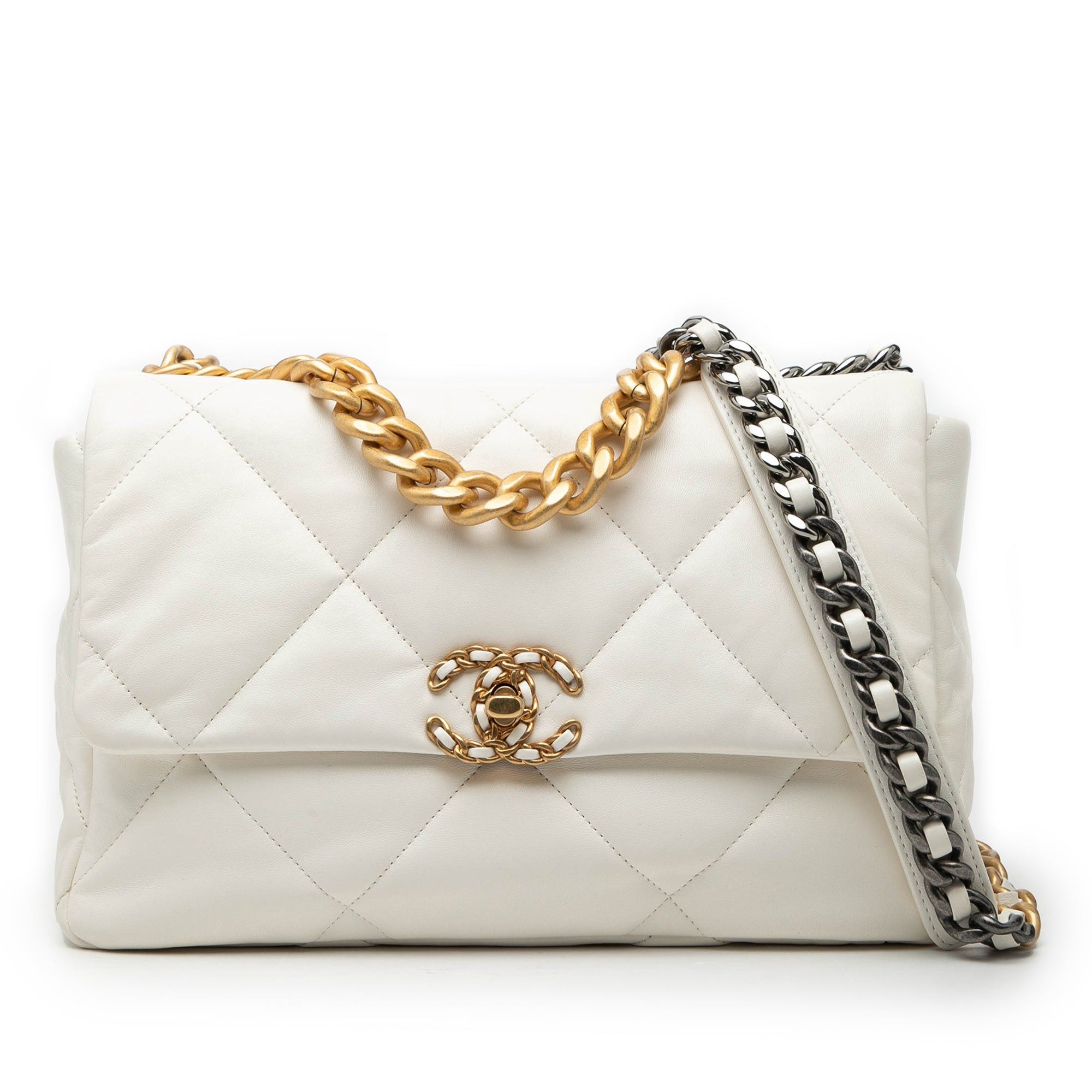 Chanel Large Lambskin 19 Flap Size ONE SIZE - 1 Thumbnail
