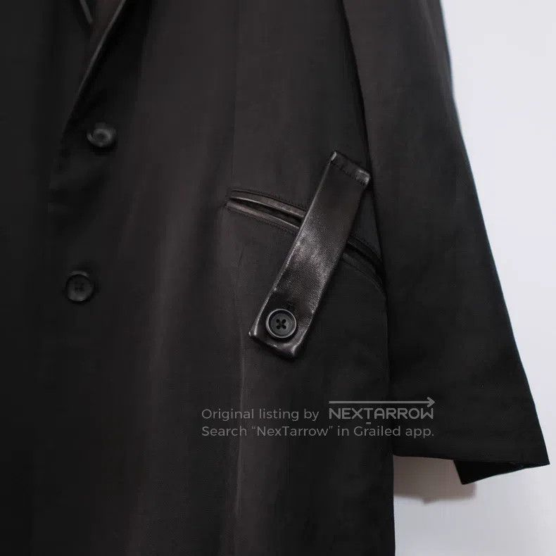 Yohji Yamamoto Yohji Yamamoto 24aw horseskin paneled long coat Size US M / EU 48-50 / 2 - 4 Thumbnail