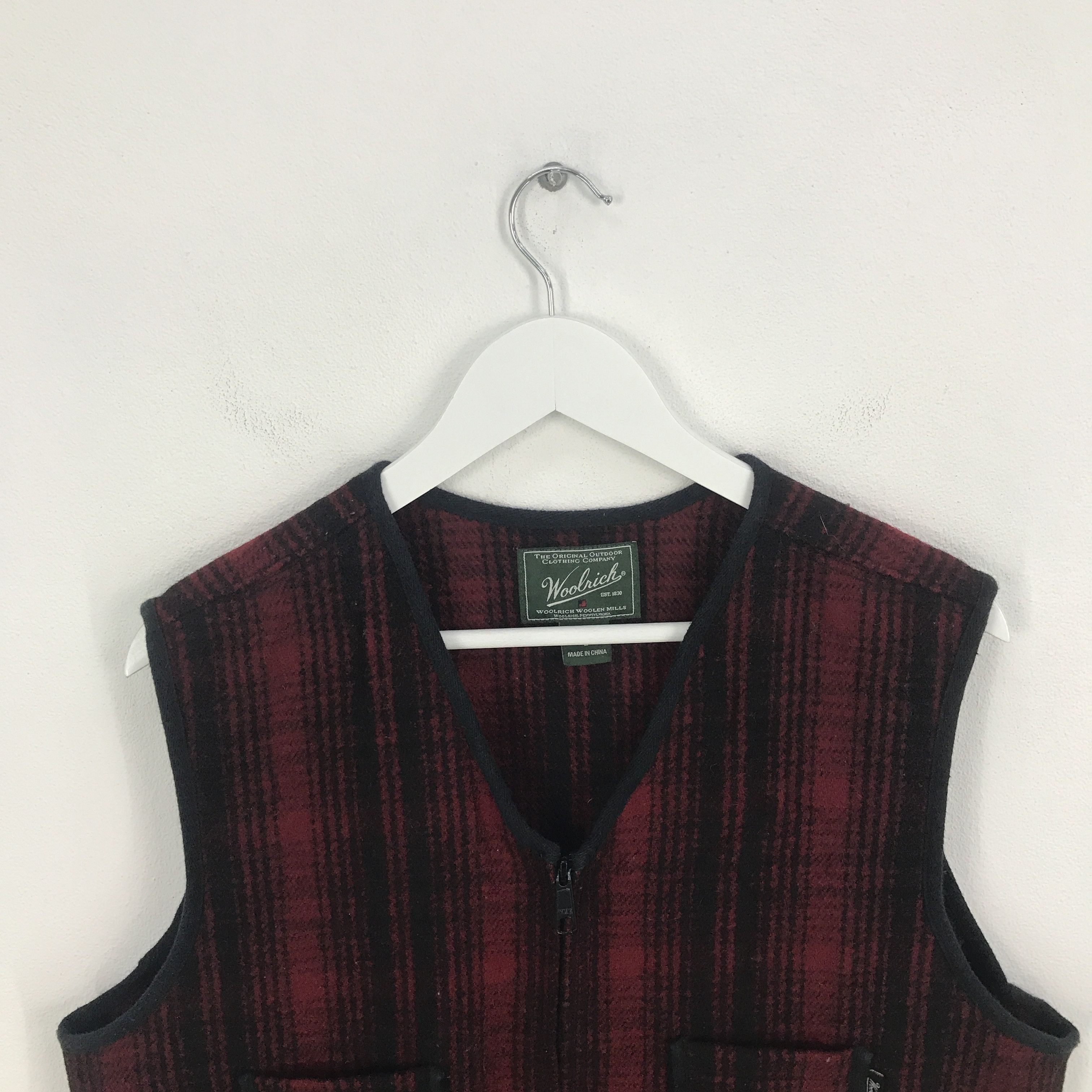 Woolrich Woolen Mills Rare woolrich flannal zipper vest Size US L / EU 52-54 / 3 - 2 Thumbnail