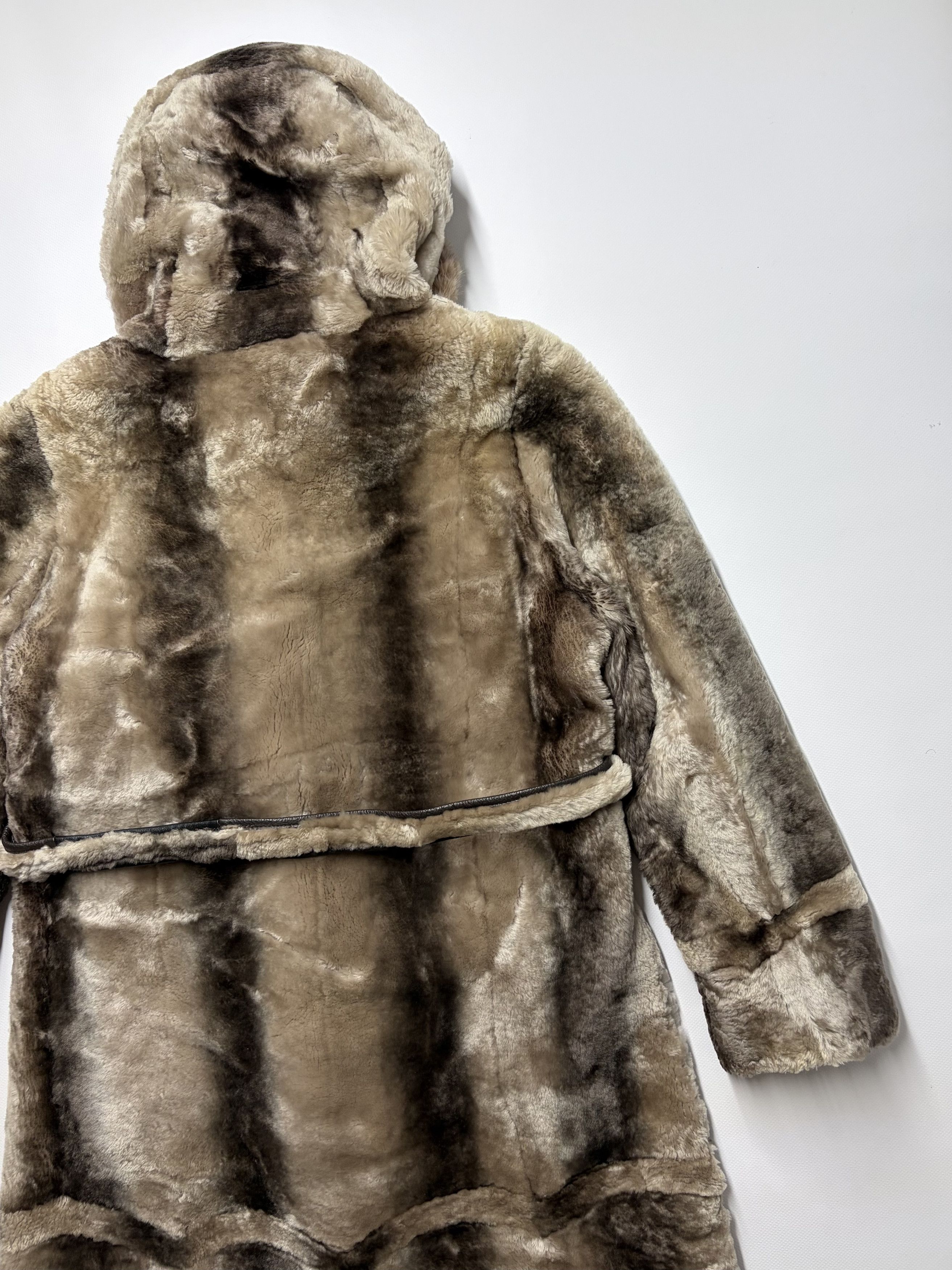 Vintage Vintage Women's Real Fur Coat Size XL / US 12-14 / IT 48-50 - 10 Thumbnail