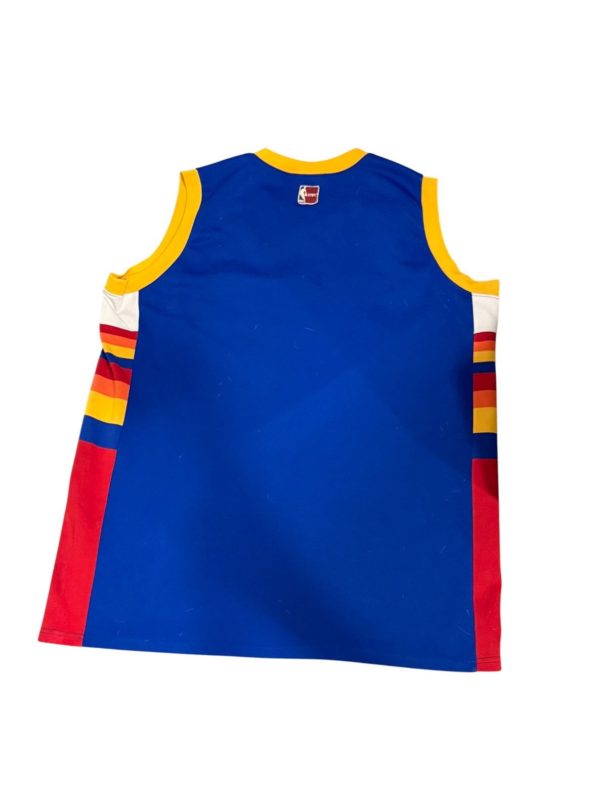 Majestic Denver Nuggets Jersey Mens 2XL Blue NBA Hardwood Classics Size US XXL / EU 58 / 5 - 7 Thumbnail