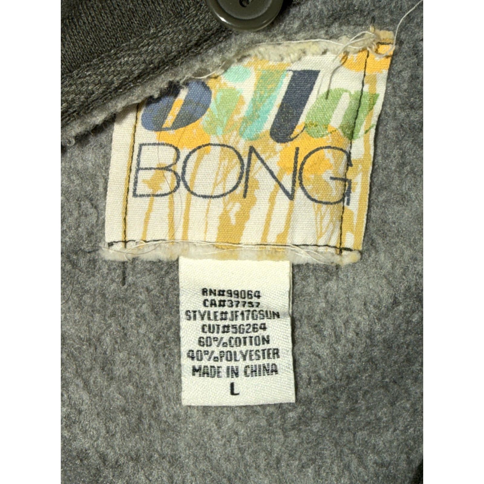 Billabong Billabong Gray Houndstooth Button Knit Jacket Hooded Flap Pockets L Womens Regular Lg Size L / US 10 / IT 46 - 6 Thumbnail