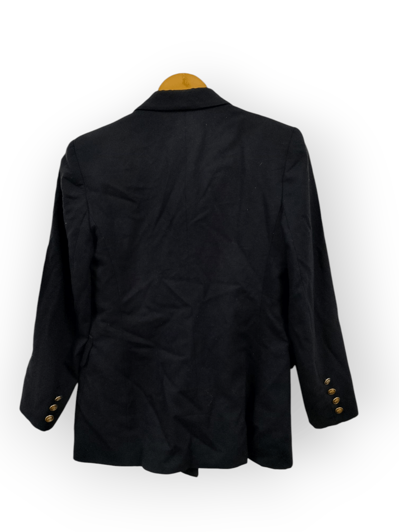 Ralph Lauren Lauren Ralph Lauren Navy Crest Blazer Size S / US 4 / IT 40 - 2 Thumbnail