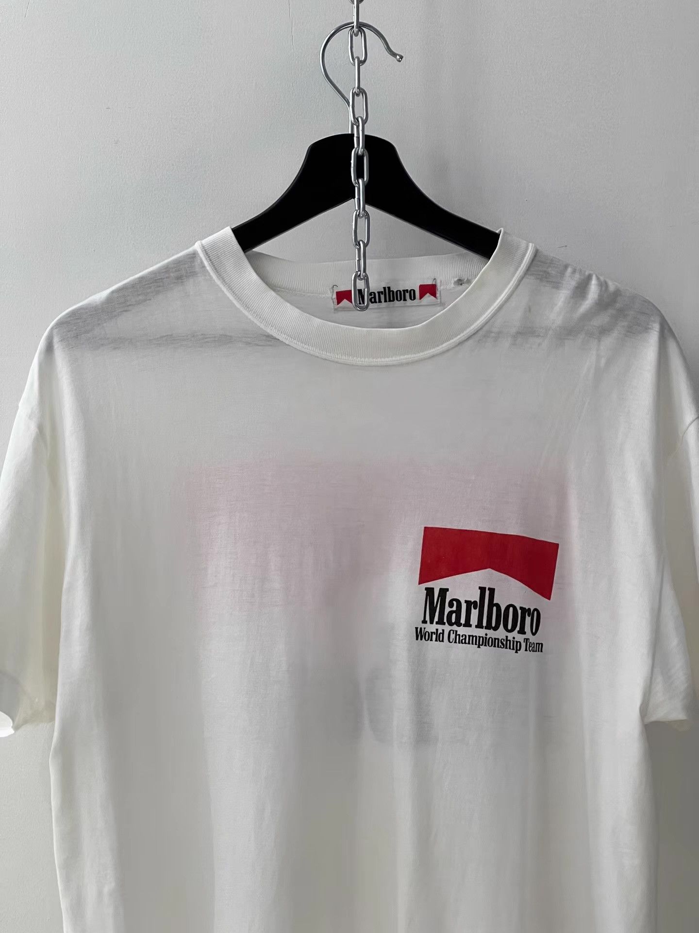 Vintage Vintage Archive Marlboro Short Sleeve T‑shirt Q13 Size US L / EU 52-54 / 3 - 7 Thumbnail