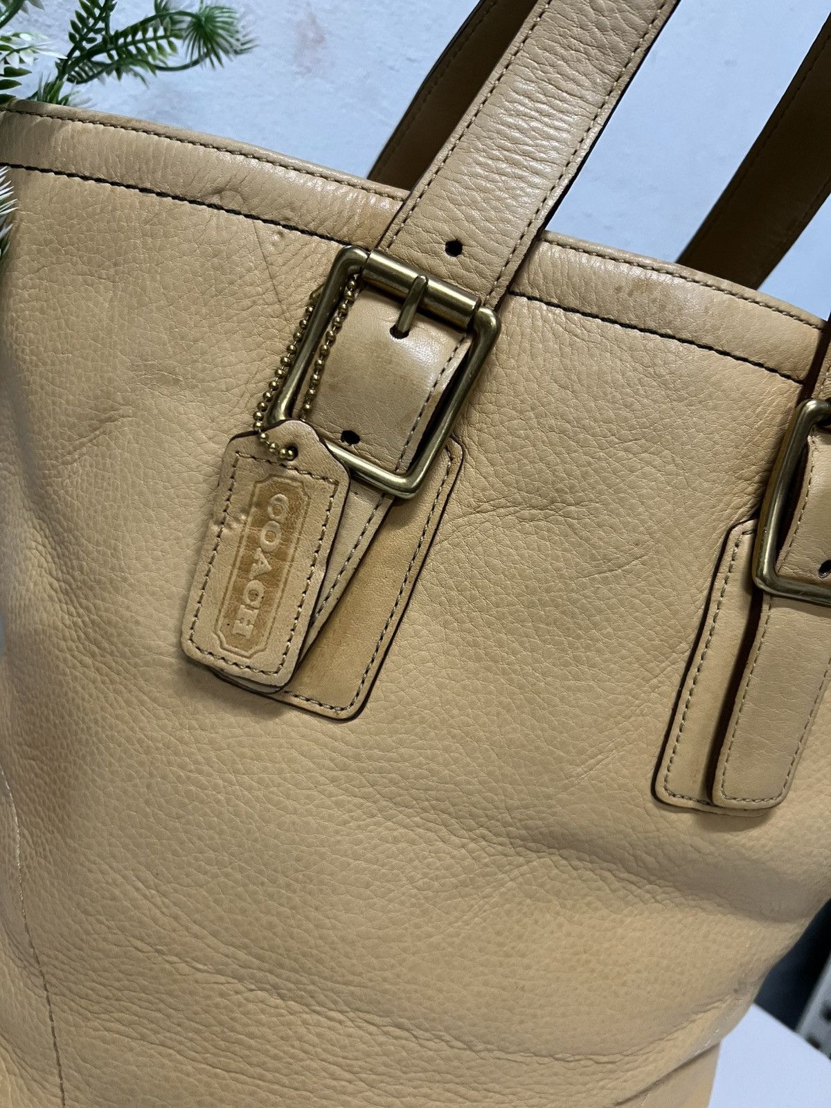 Coach × Leather × Vintage Vintage Coach Leather Bag Size ONE SIZE - 3 Thumbnail
