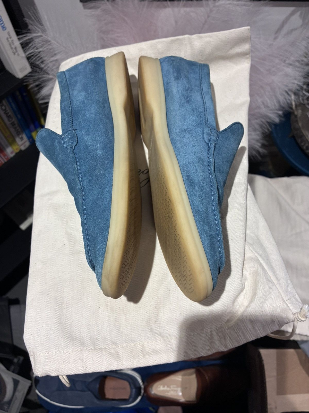 Loro Piana Loro piana light blue summer walk uk 7 eu 41 Size US 8 / EU 41 - 3 Thumbnail