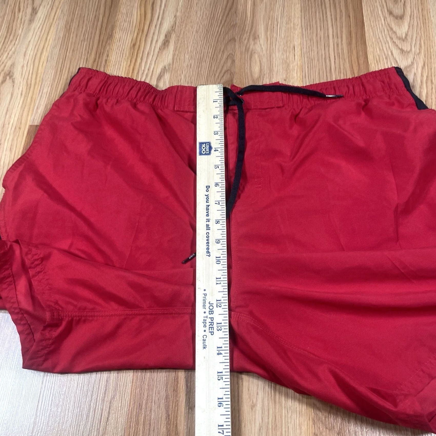 Nike Nike Swim Trunks Shorts Mens XL X-Large Red Polyester Drawstring Beach Size US 36 / EU 52 - 6 Thumbnail