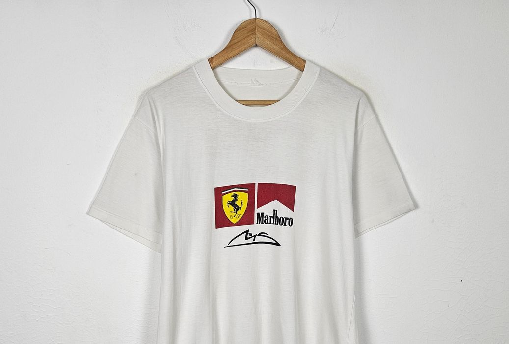 Vintage Vintage Ferrari Marlboro logo shirt | Grailed