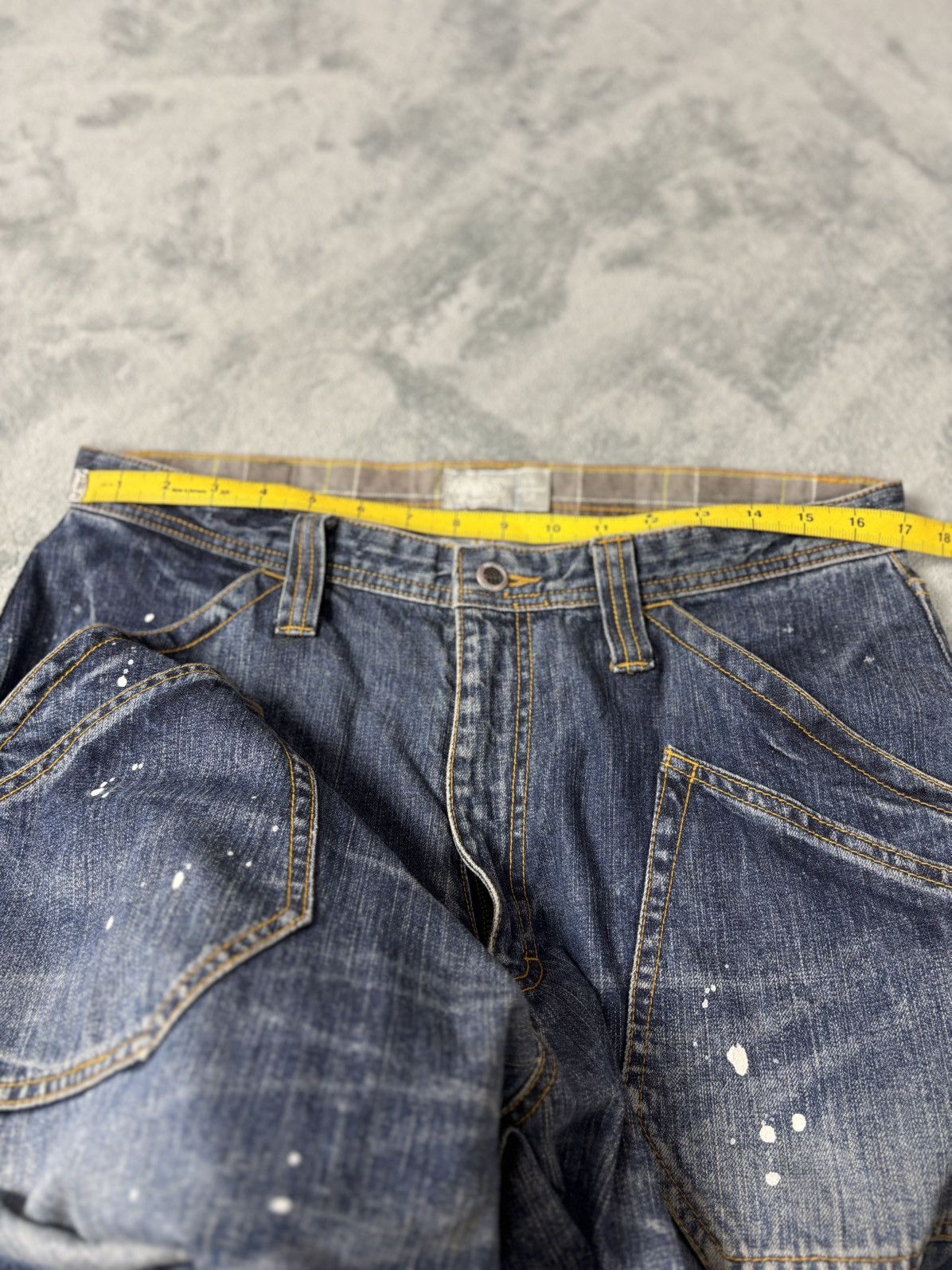 Haze Vintage Y2k Eric Haze Baggy Denim Pants. S0352 Size US 34 / EU 50 - 11 Thumbnail