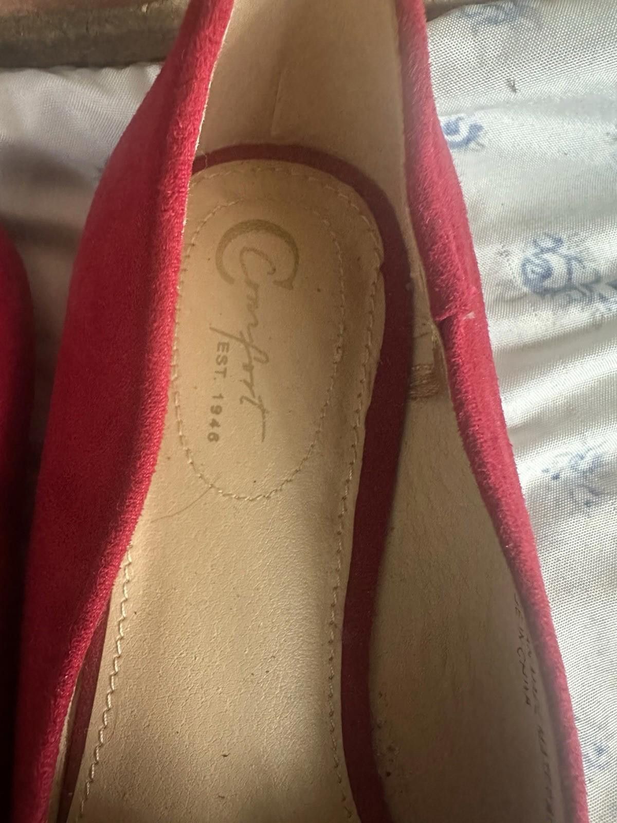 Designer c comfort flats faux velvet size 8 Size US 8 / IT 38 - 3 Thumbnail