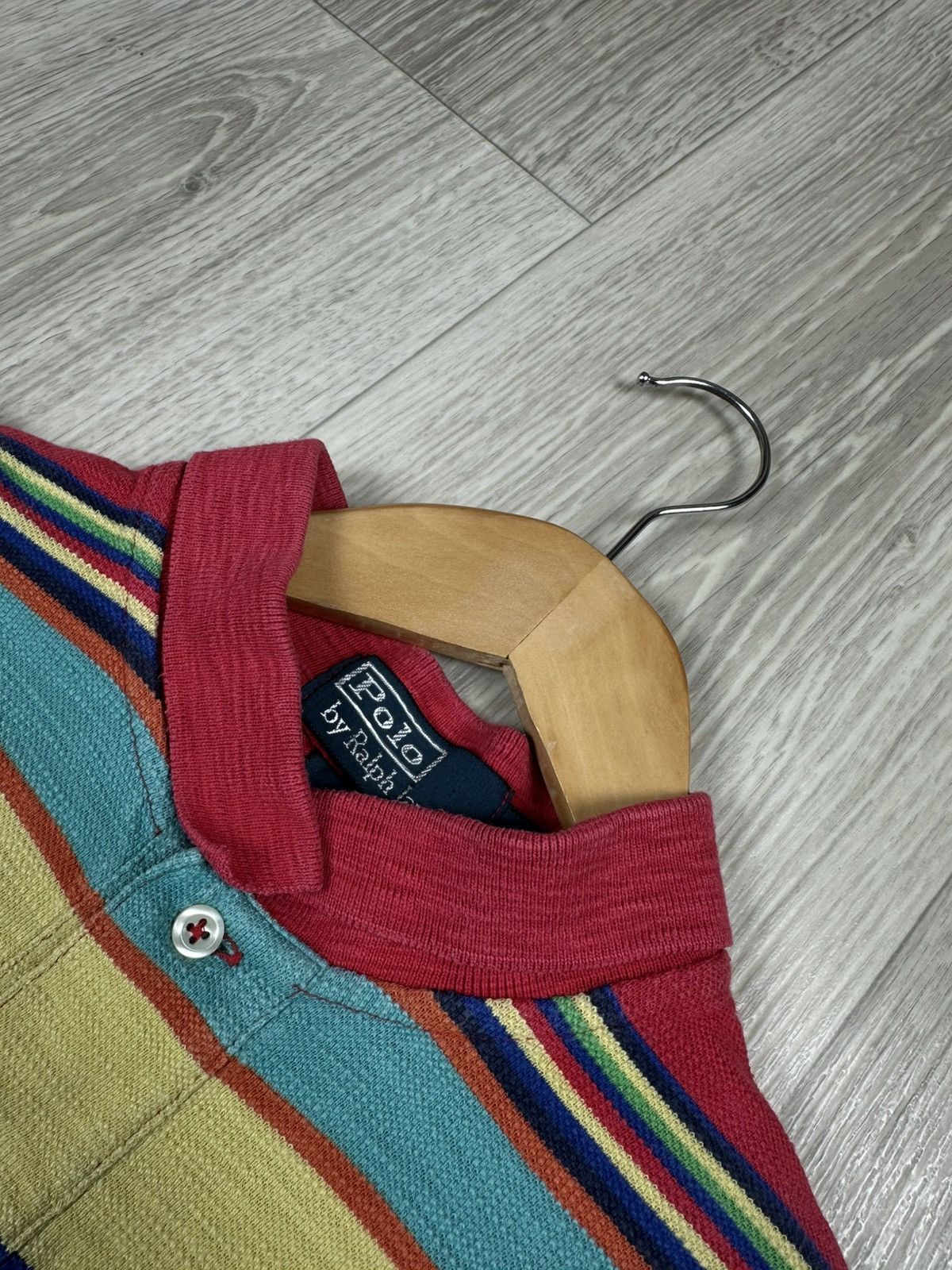 Polo Ralph Lauren × Vintage Vintage Polo Ralph Lauren 90's Southwest Woven Striped Polos Size US M / EU 48-50 / 2 - 6 Thumbnail