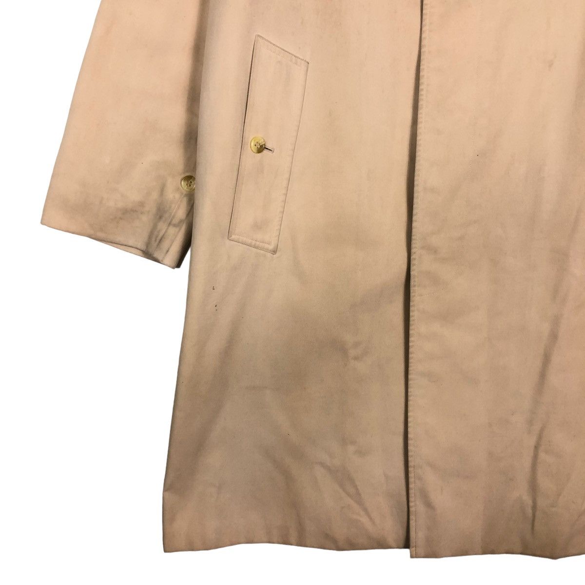 Burberry 🔥Vtg Long Jacket Burberrys Made in England Lane Crawford Ltd Size US M / EU 48-50 / 2 - 5 Thumbnail