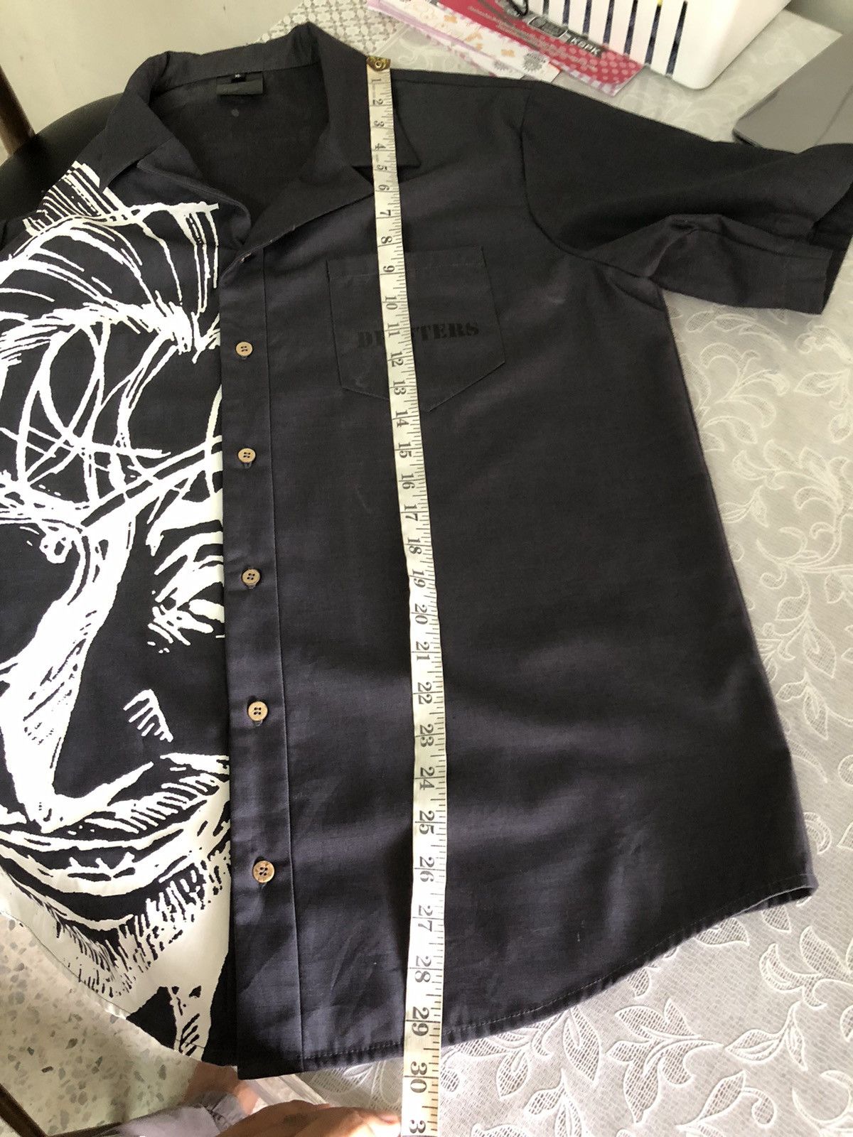 Anime Rare🔥 Drifters x Anime Oda Nobunaga Open Collar Shirt Size US XL / EU 56 / 4 - 15 Thumbnail
