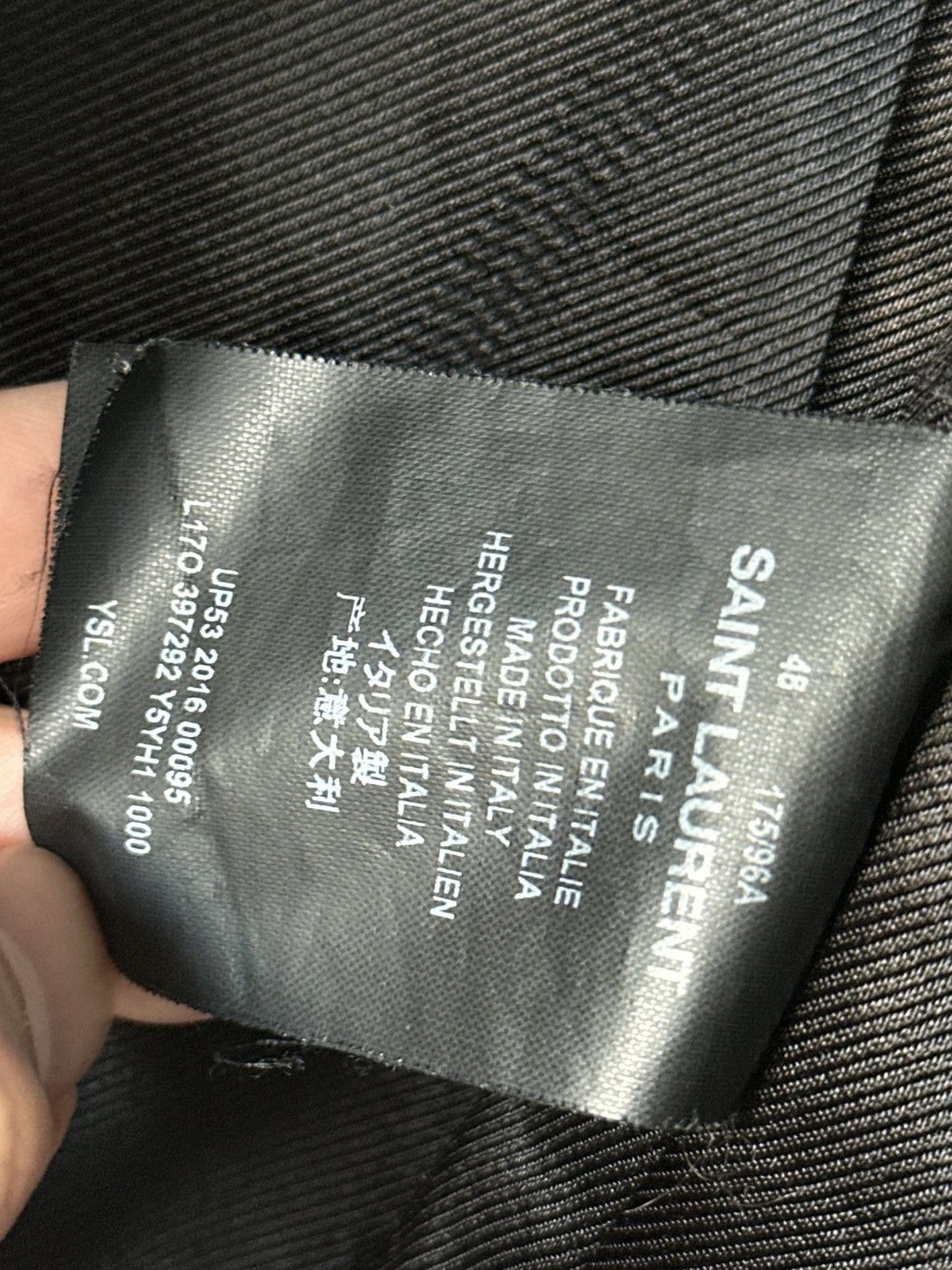 Saint Laurent Paris Saint laurent l17 calf Size US M / EU 48-50 / 2 - 2 Thumbnail