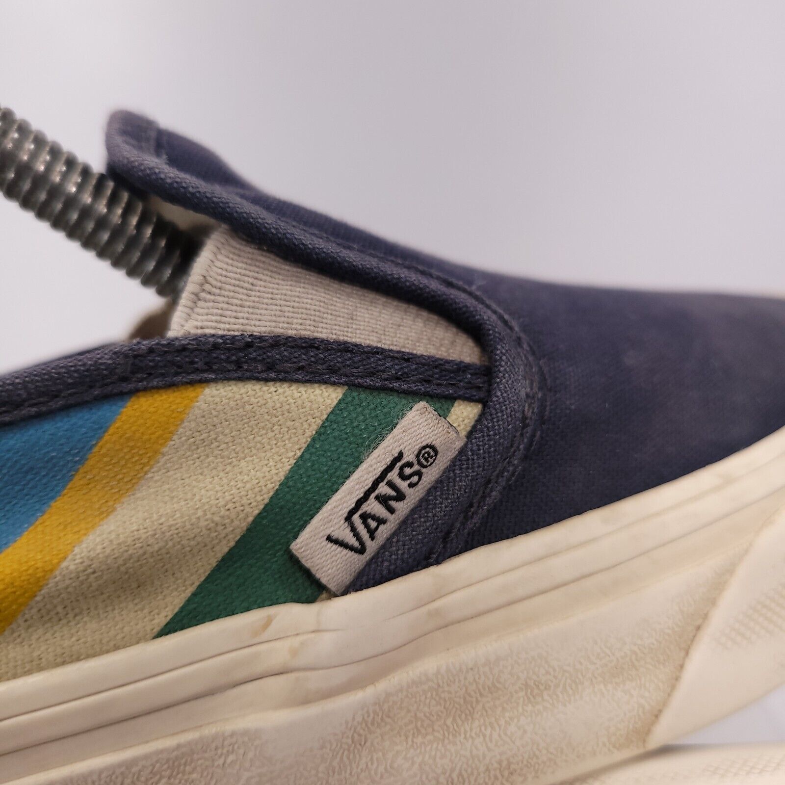 Vans Vans Off the Wall Shoe Womens Size 6 Mens 4.5 500714 Blue Size US 6 / IT 36 - 8 Thumbnail