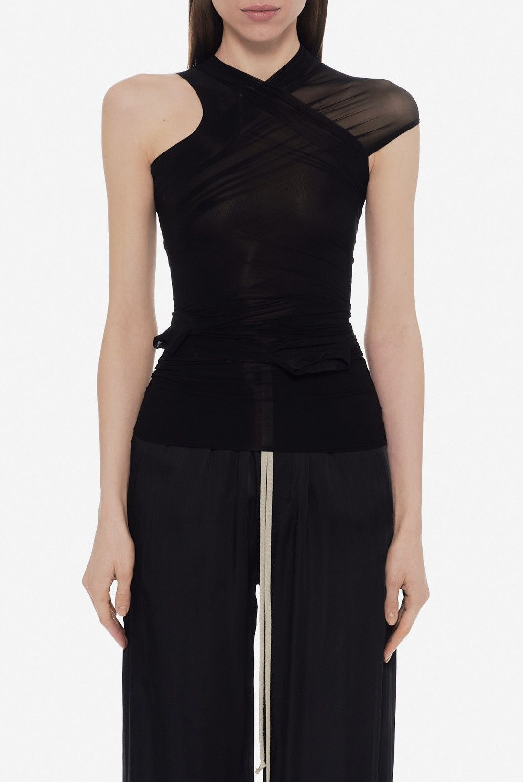 Rick Owens Last Rick Owens Hollywood Banana Top in Black Size XS / US 0-2 / IT 36-38 - 1 Thumbnail