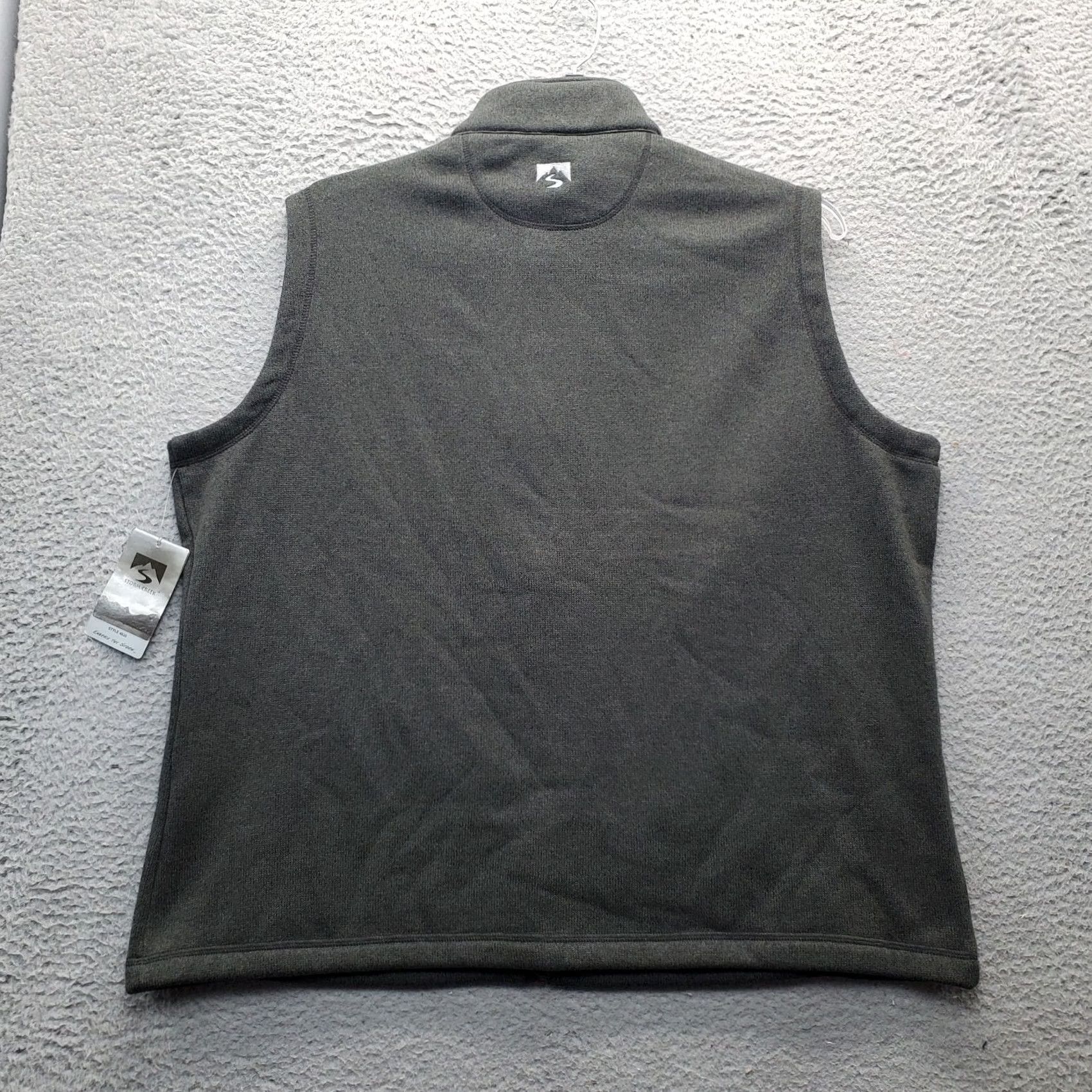 Vintage Strom Creek Vest Womens 2XL Green Betson Fleece Lined Pockets Full Zip Mock Neck Vest Womens Size 2XL Green Pockets Full Zip Mock Neck Size XXL / US 16-18 / IT 52-54 - 2 Thumbnail