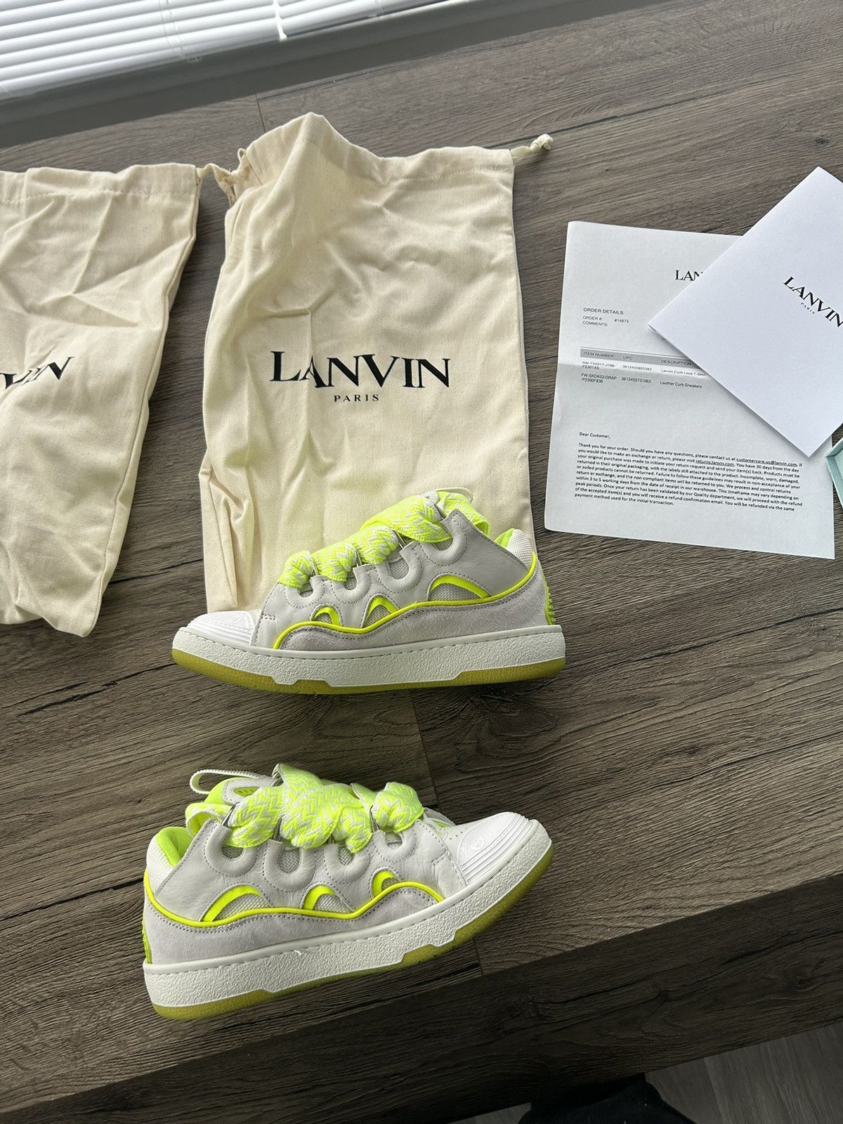 Lanvin Lanvin Sneakers size 36/5.5 Size US 5.5 / EU 38 - 2 Thumbnail