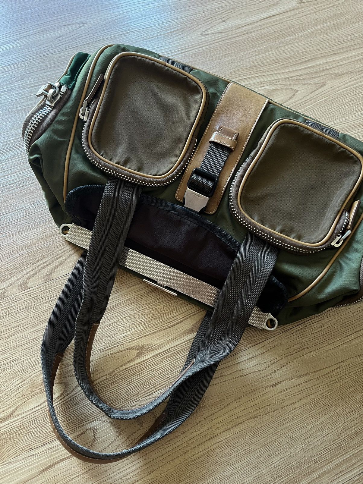 Prada Prada SS04 Runway Tessuto Active Frame Bag Size ONE SIZE - 4 Thumbnail