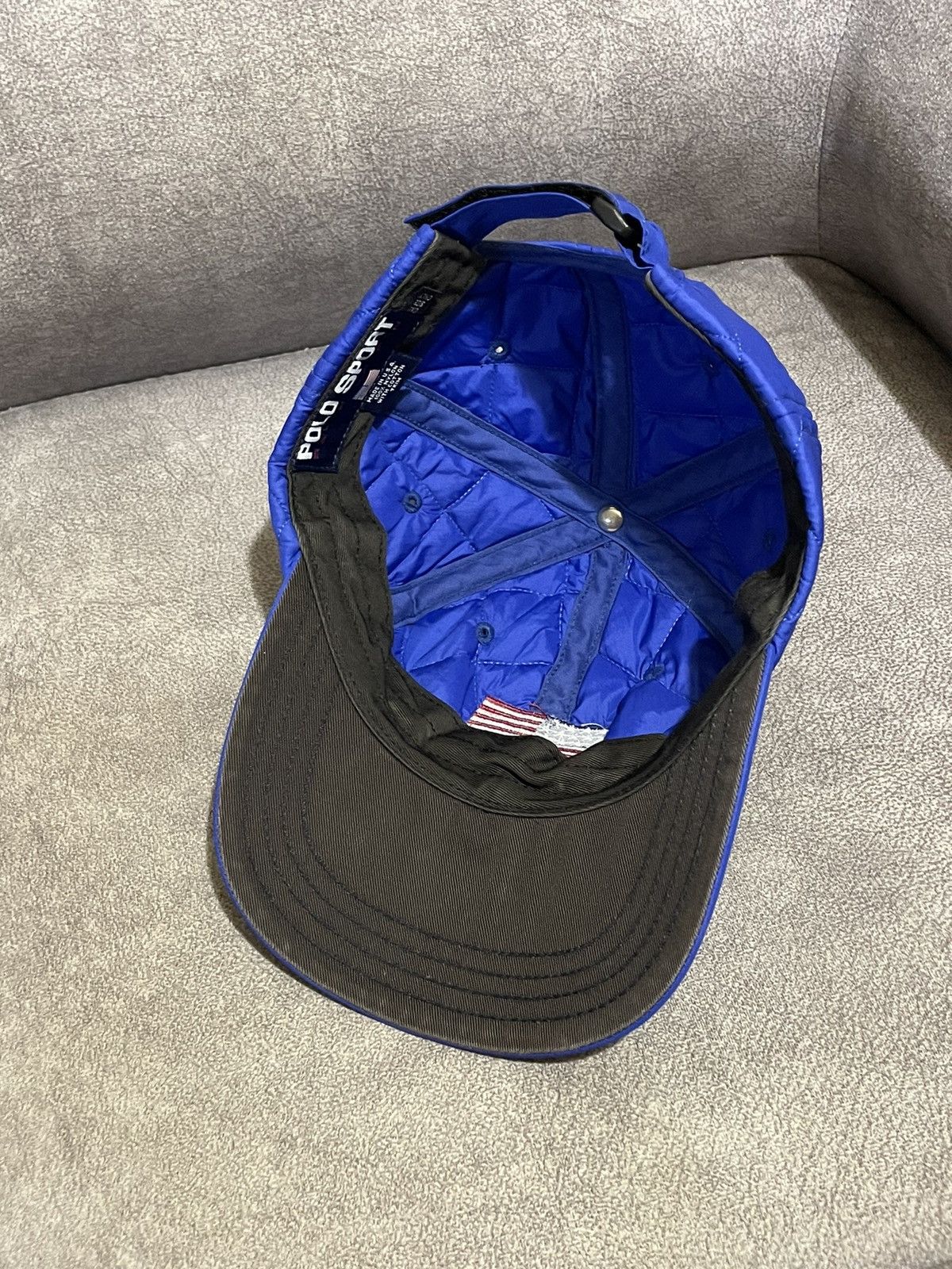 Polo Ralph Lauren × Vintage Vintage Polo Sport USA Flag Cap Size ONE SIZE - 11 Thumbnail