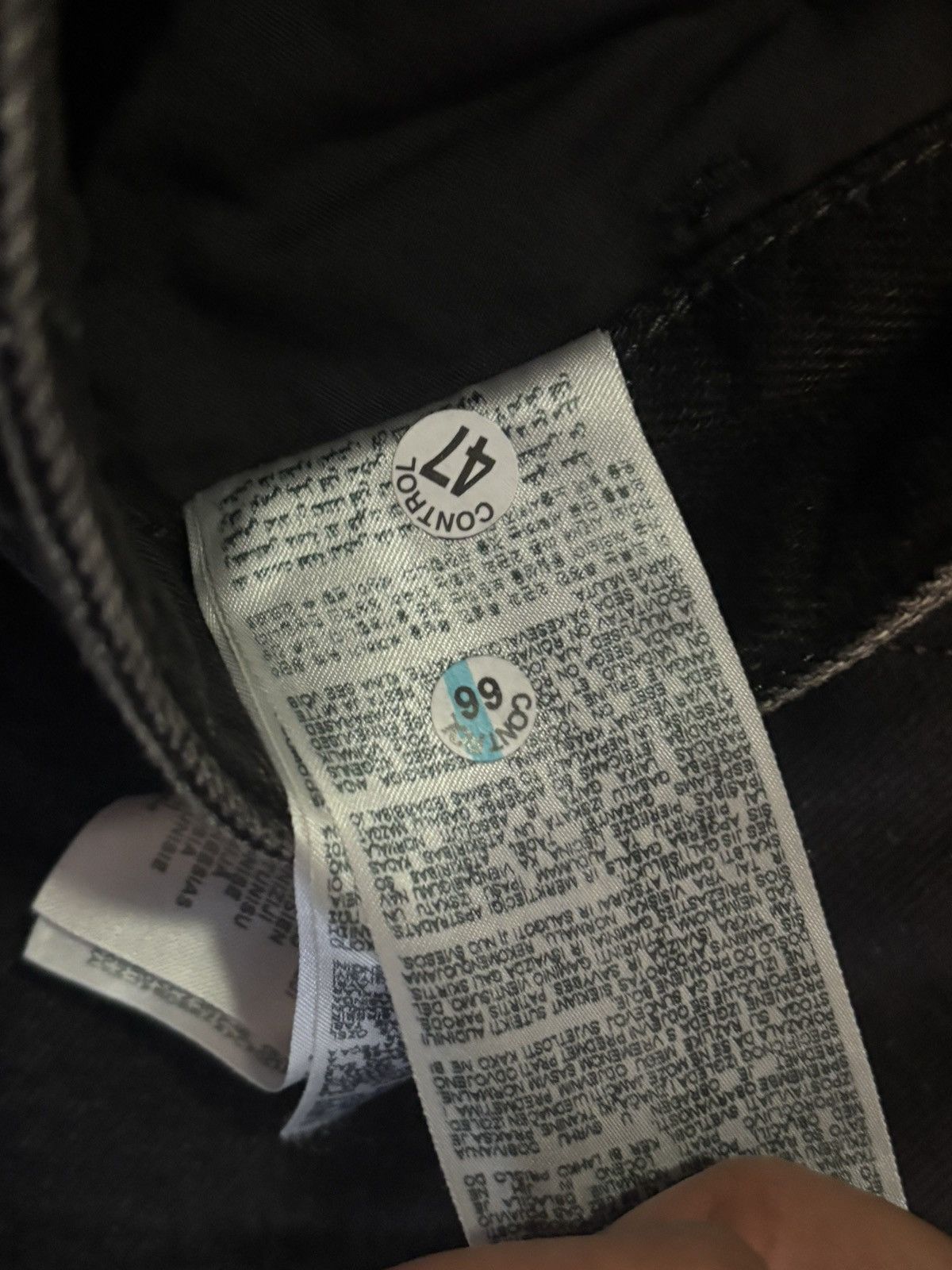 Diesel Diesel D Shift Denim Washed Black Size US 33 - 9 Thumbnail