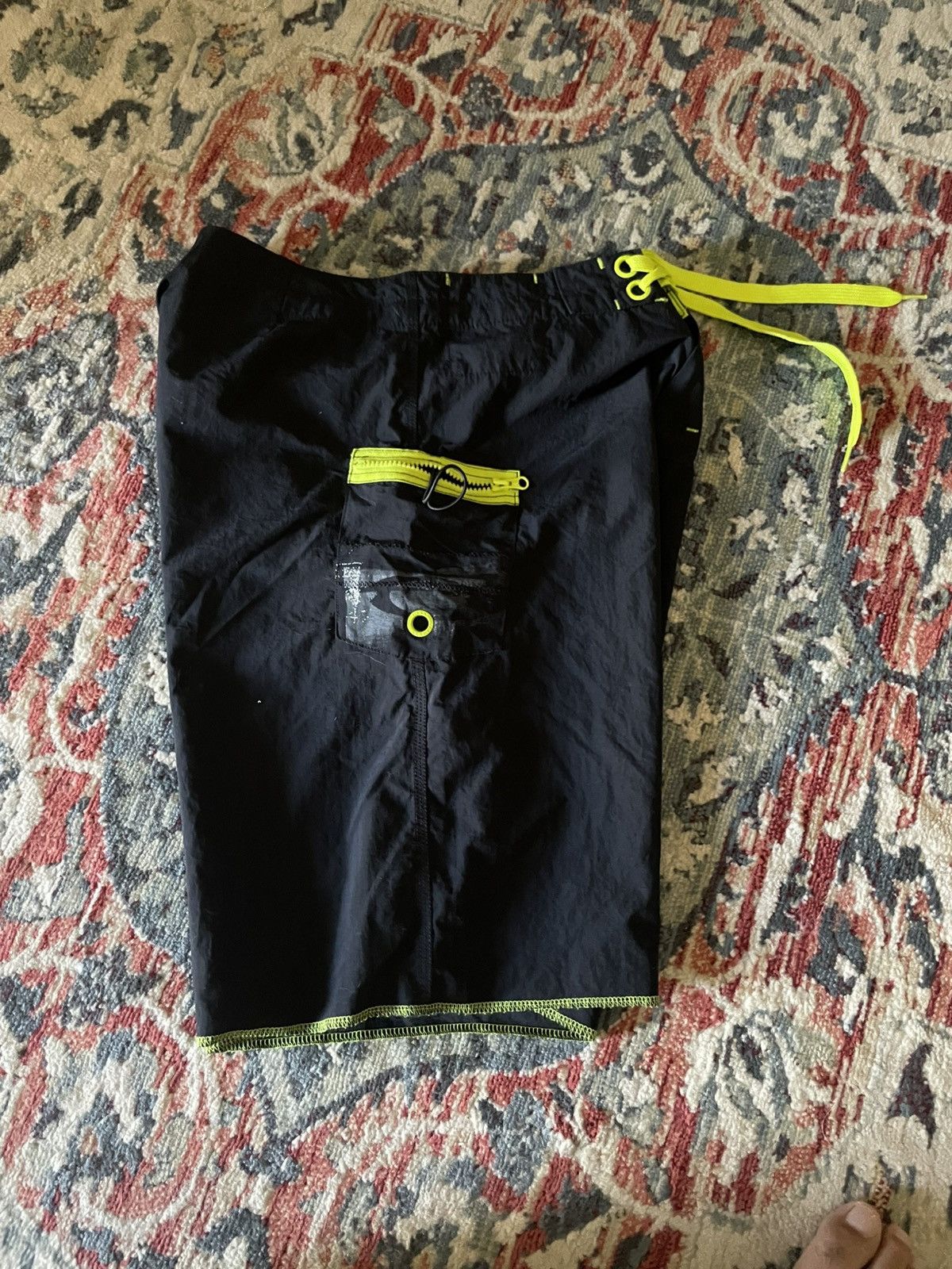 Oakley Y2K Oakley Neon Nylon Broadshorts Size US 30 / EU 46 - 4 Thumbnail