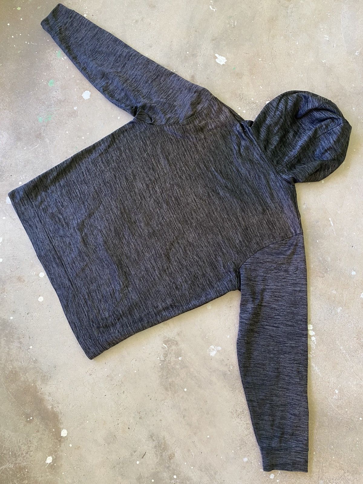 Japanese Brand Find-Out Fleece Lined Tech Hoodie Japan XL Grey Size US XL / EU 56 / 4 - 9 Thumbnail