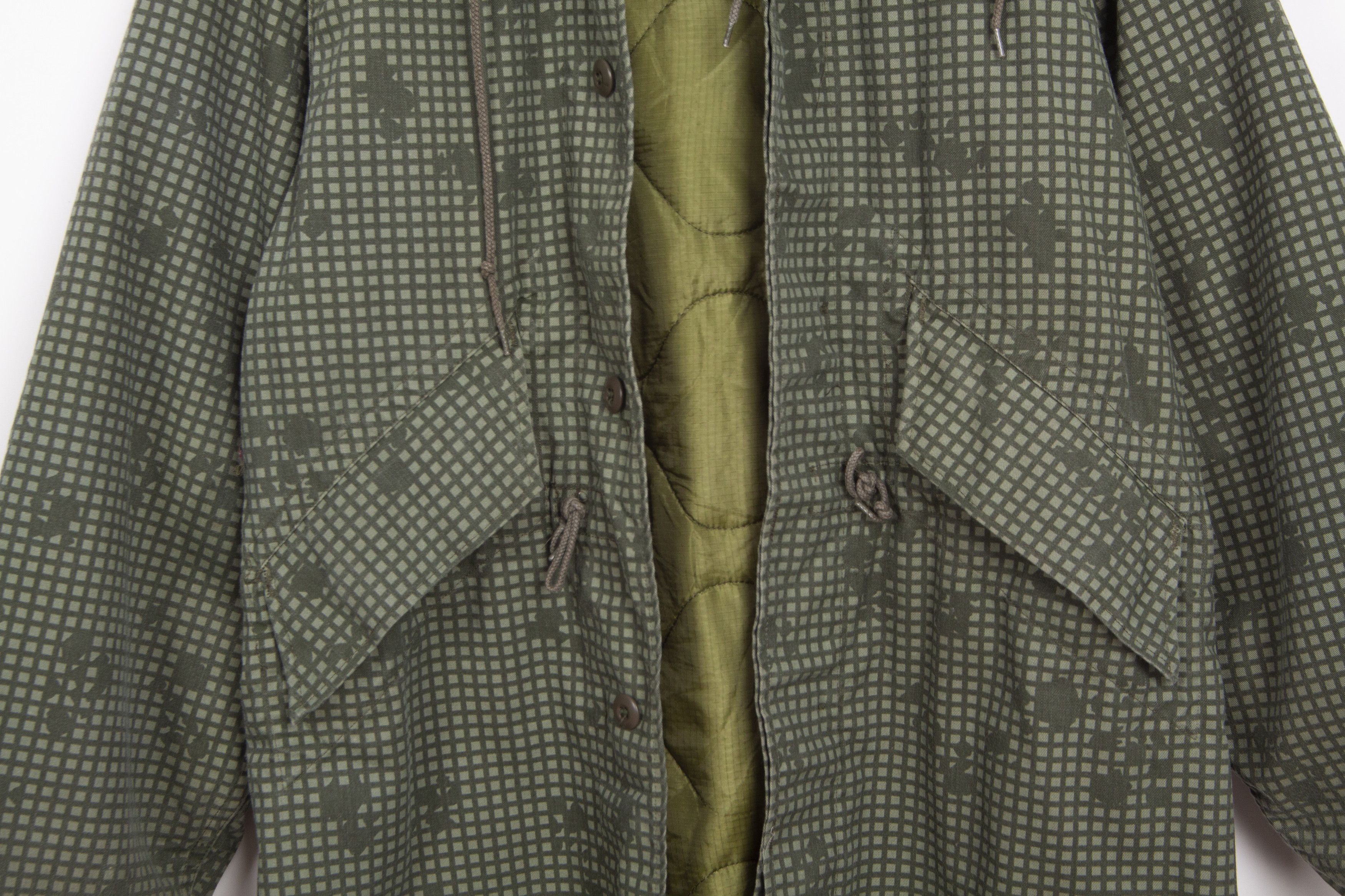 Vintage Vintage Parka Fishtail Night Camouflage Jacket Size US S / EU 44-46 / 1 - 6 Thumbnail