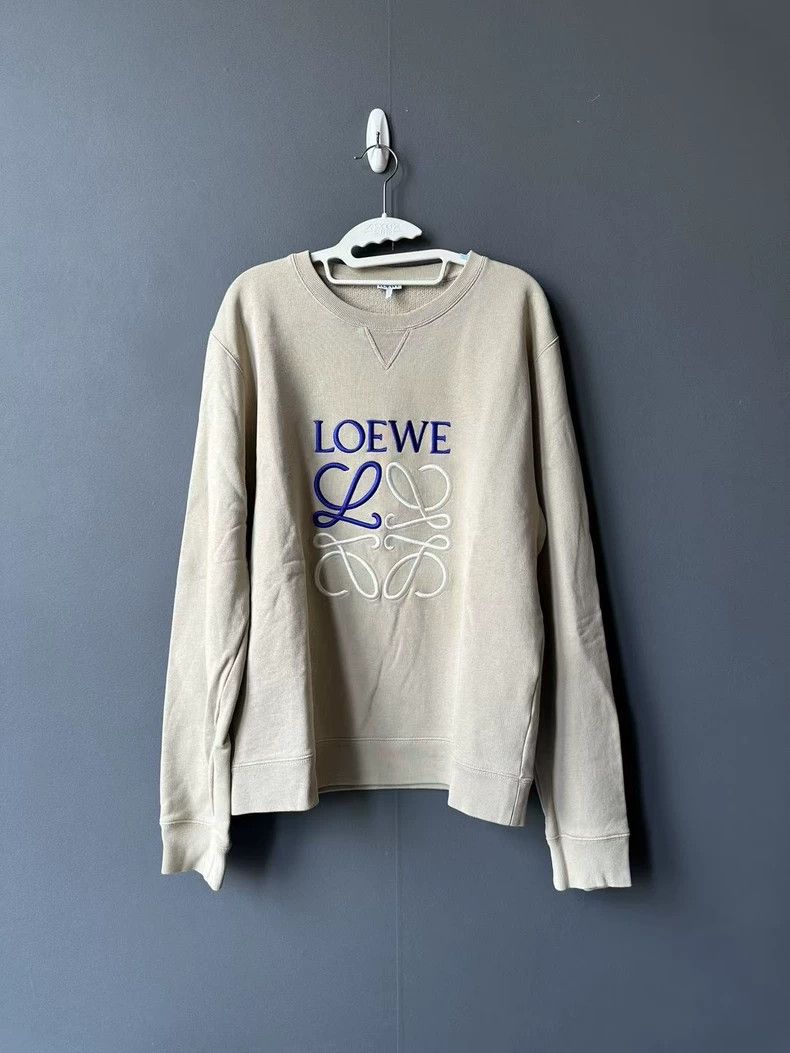 Loewe LOEWE Khaki color matching sweater Size XL / US 12-14 / IT 48-50 - 1 Thumbnail