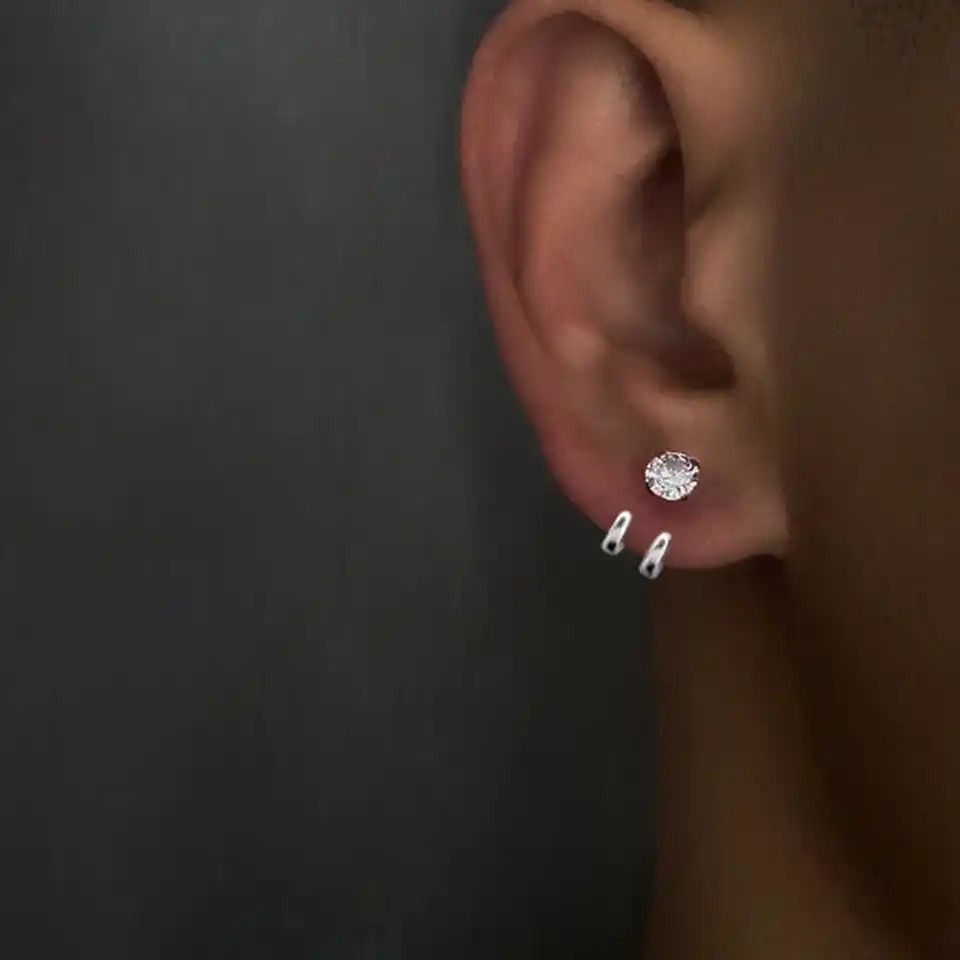 Jewelry × Vintage Hook Paw Earrings Korean Earrings Size ONE SIZE - 3 Thumbnail