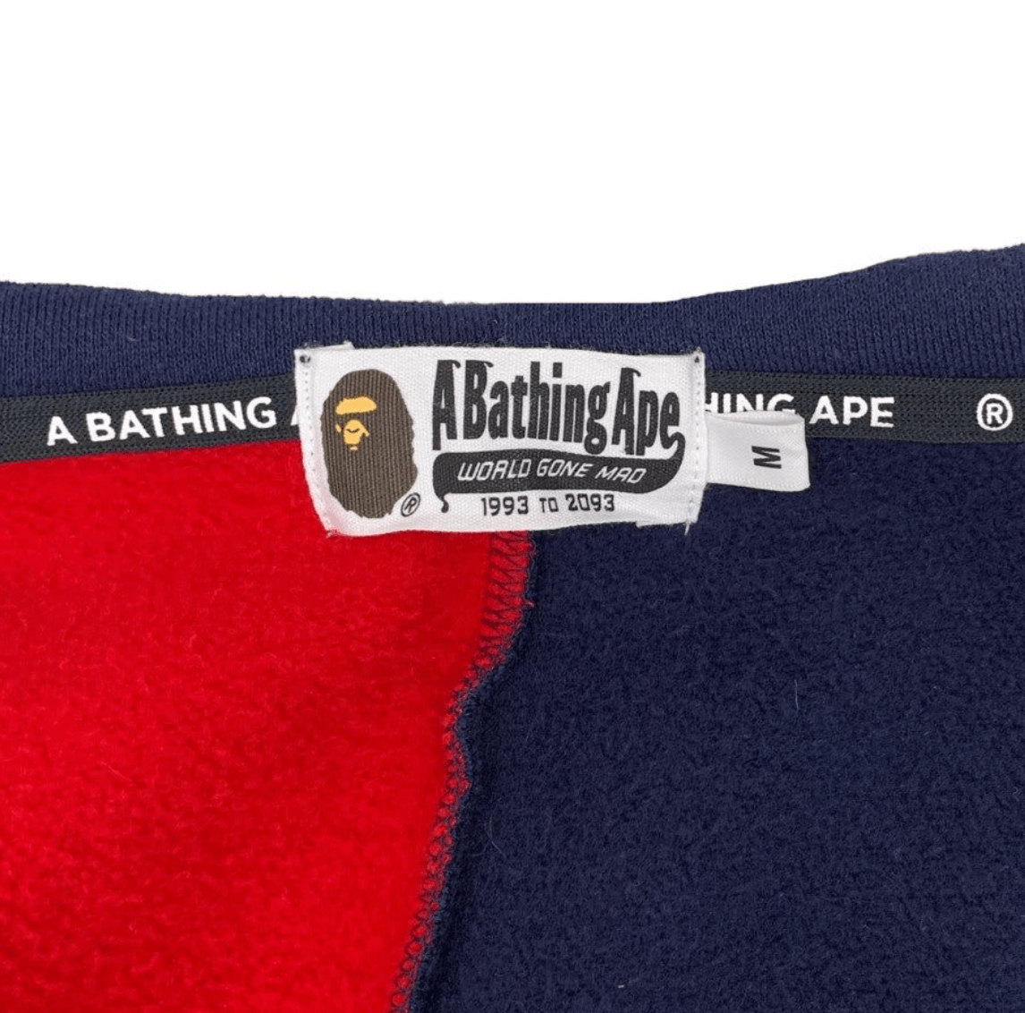 Bape Bape Plaid Half Shark Navy Full Zip Hoodie M Size US M / EU 48-50 / 2 - 5 Thumbnail