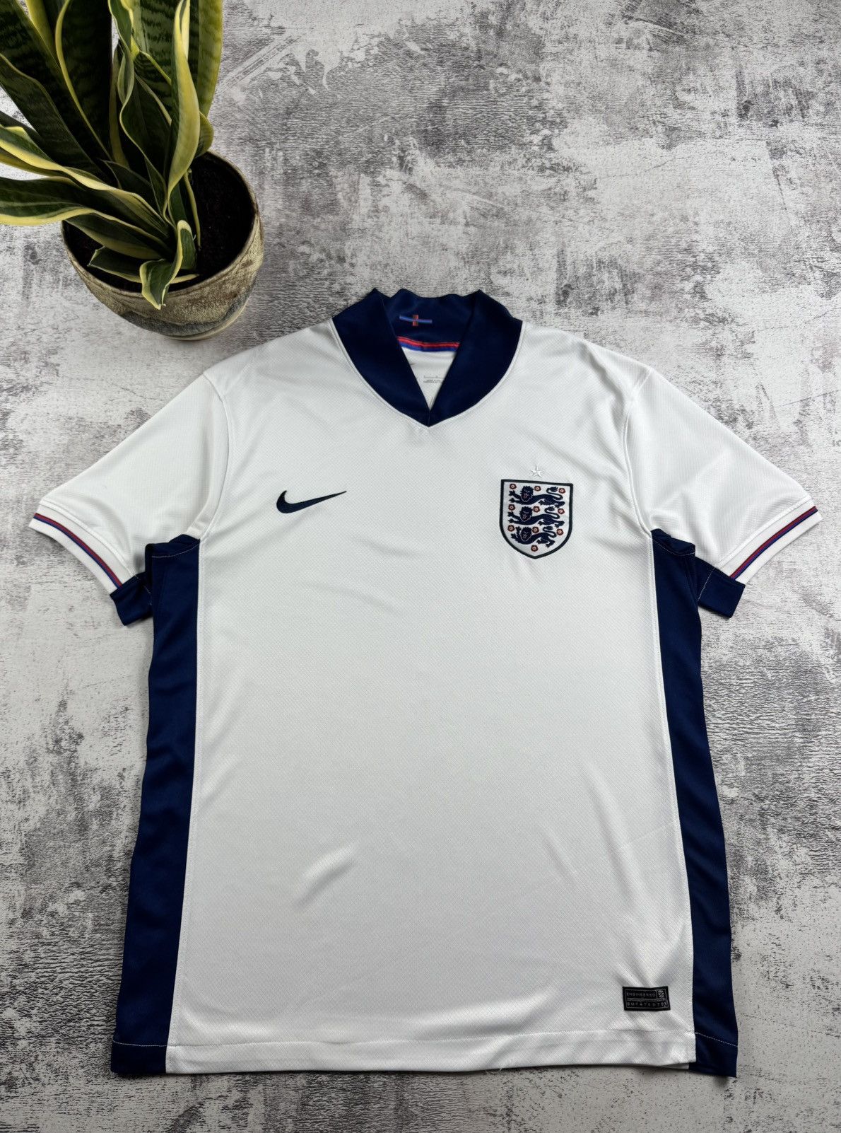 Nike England National 2020/2021 Jersey Blockcore T Shirt Tee Size US L / EU 52-54 / 3 - 4 Thumbnail
