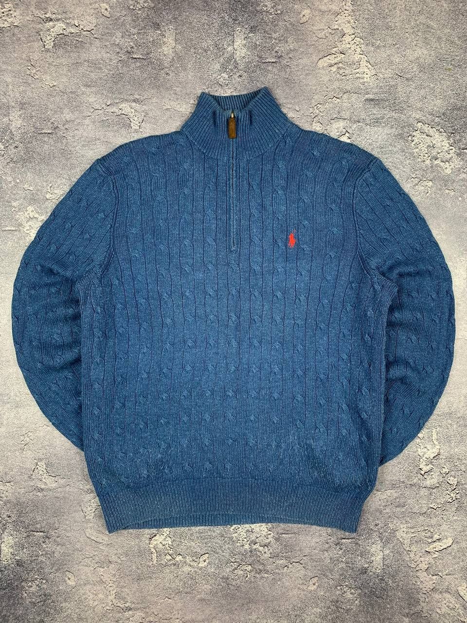 Polo Ralph Lauren Polo Ralph Lauren Vintage Men's 1/3 Zip Sweater 100% Silk Size US L / EU 52-54 / 3 - 1 Thumbnail
