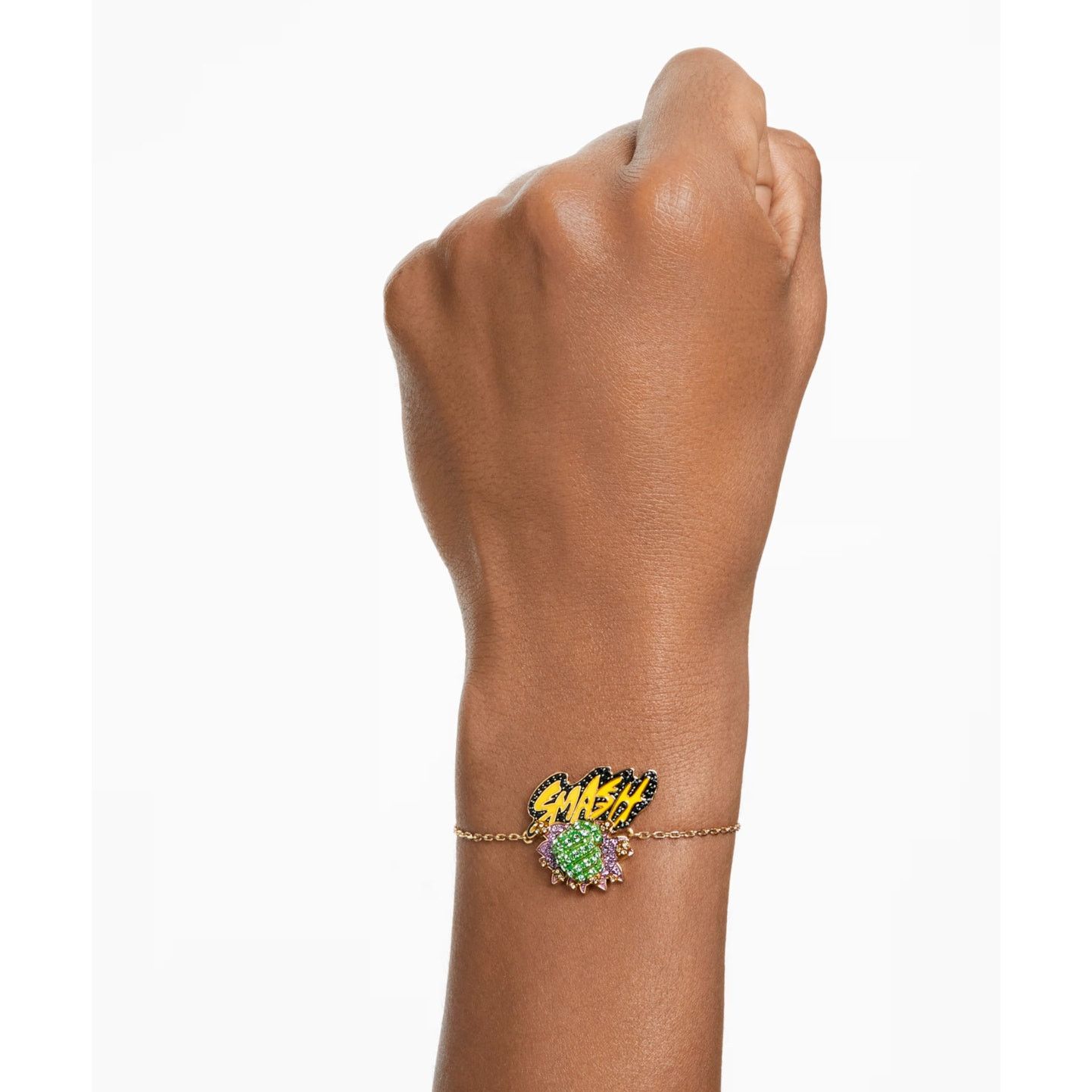 Swarovski Swarovski Hulk Marvel Adjustable bracelet Gold-tone Unisex Size ONE SIZE - 5 Thumbnail